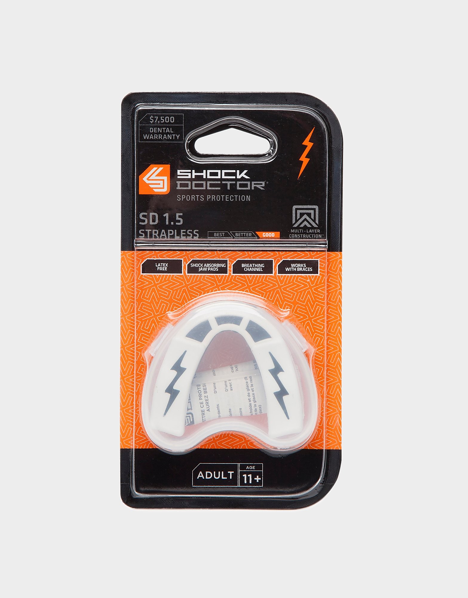 

Shock Doctor Mouthguard - White - Womens, White