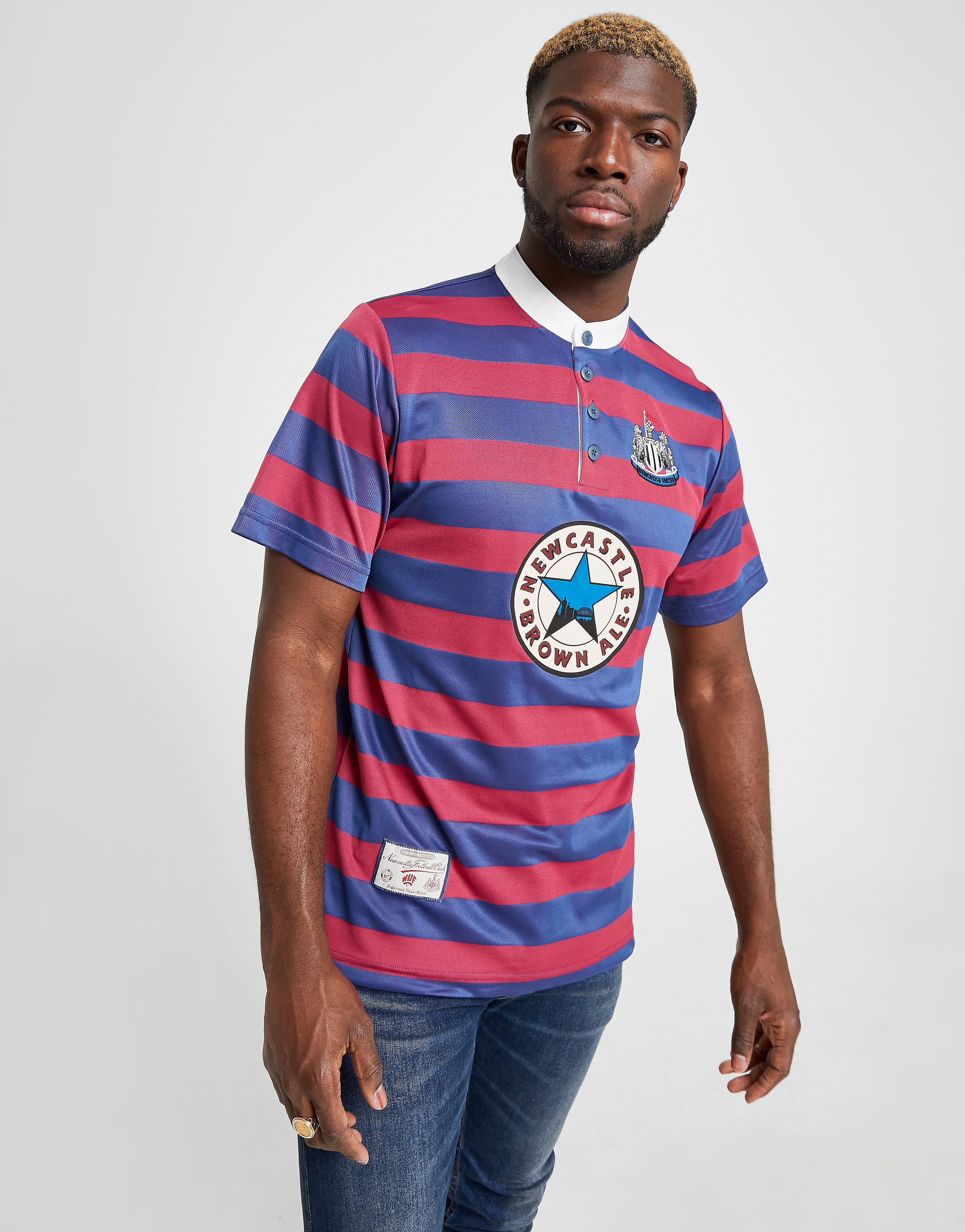 

Score Draw Newcastle United FC '96 Away Shirt - Blue/Red - Mens, Blue/Red