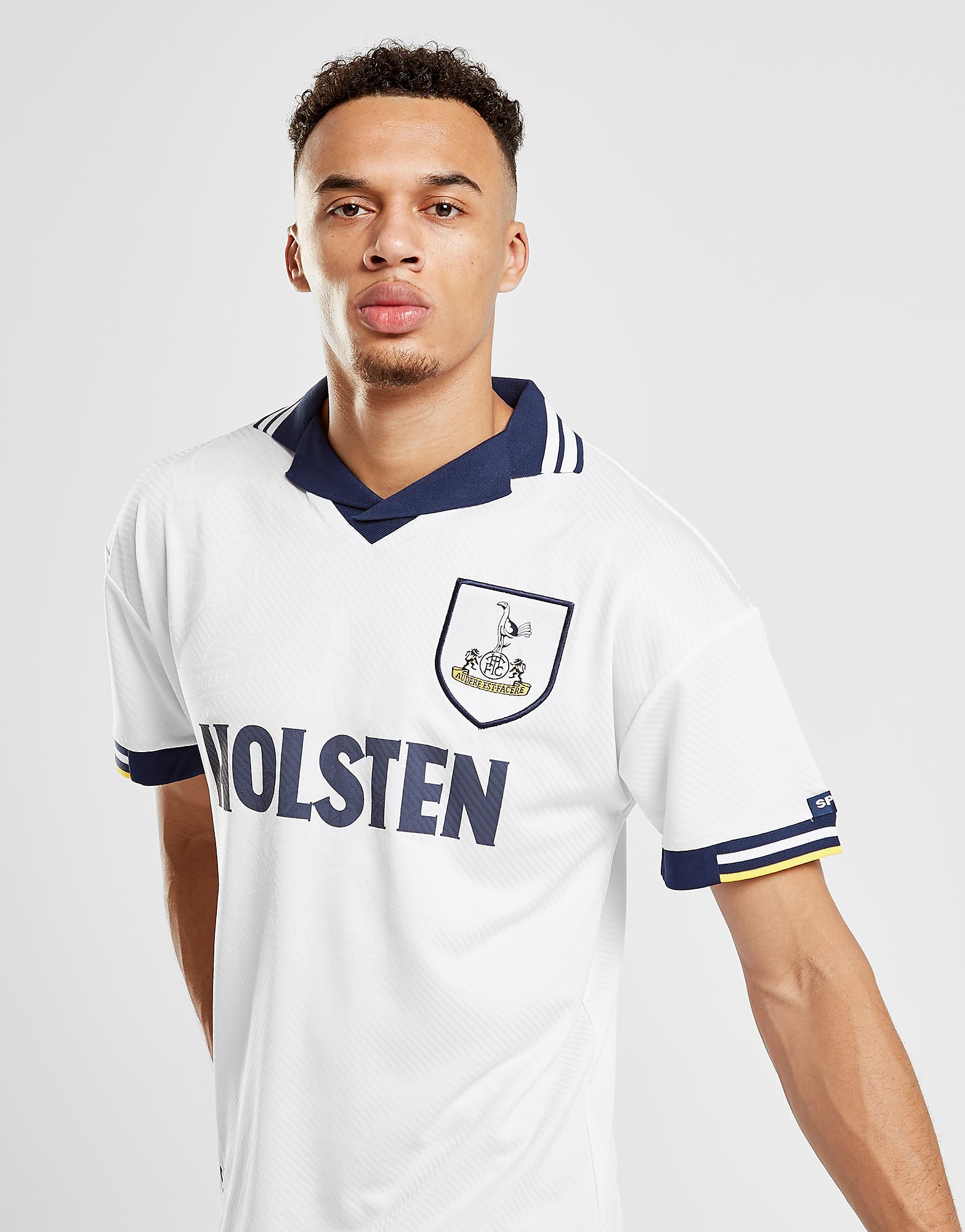 

Score Draw Tottenham Hotspur '94 Home Shirt - White/Navy - Mens, White/Navy