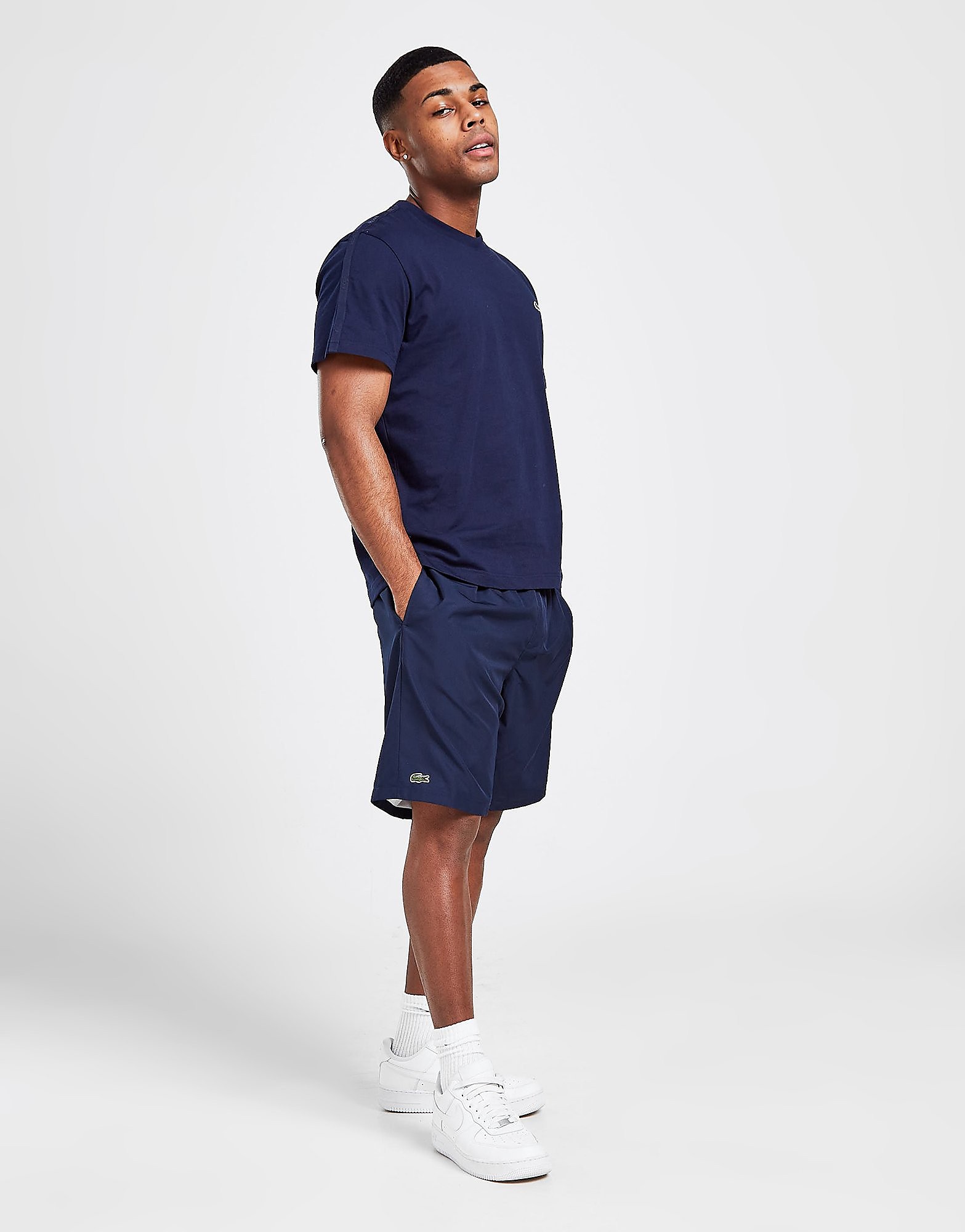 

Lacoste Quartier Shorts - Dark Blue - Mens, Dark Blue