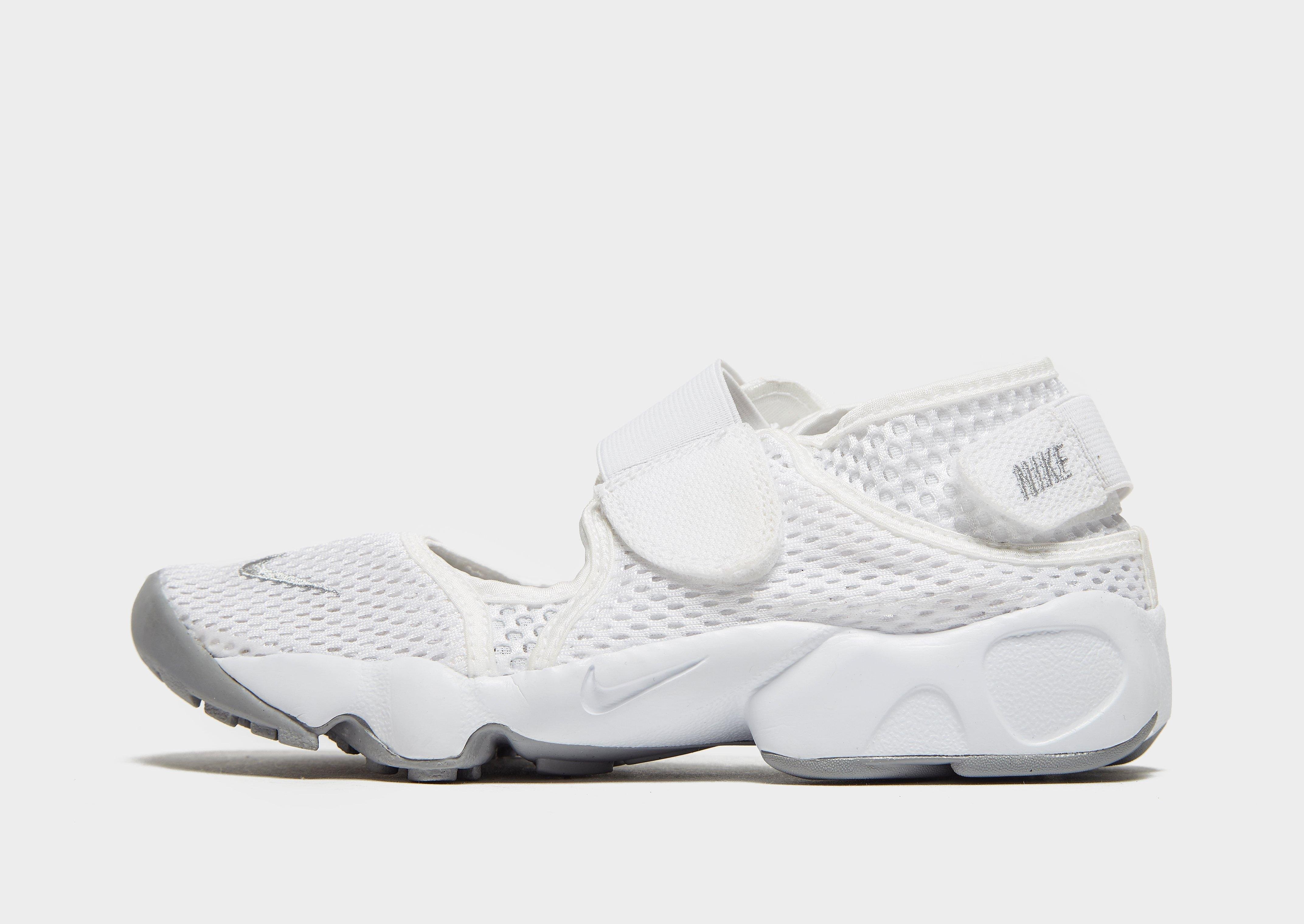 Nike Rift Junior - Only at JD - White/Silver - Kids, White/Silver