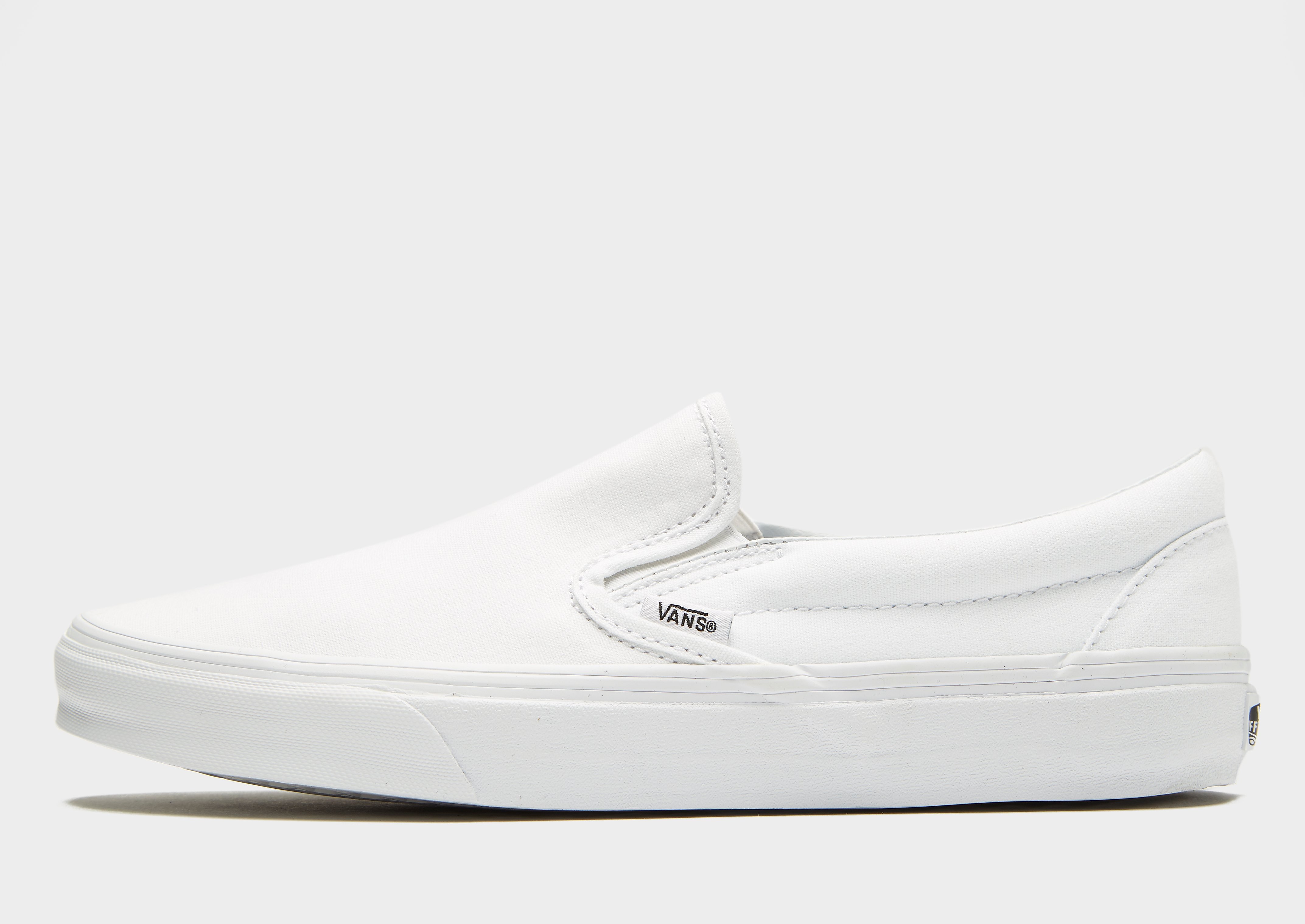 Vans Classic Slip On Heren Wit vans kopen in de aanbieding