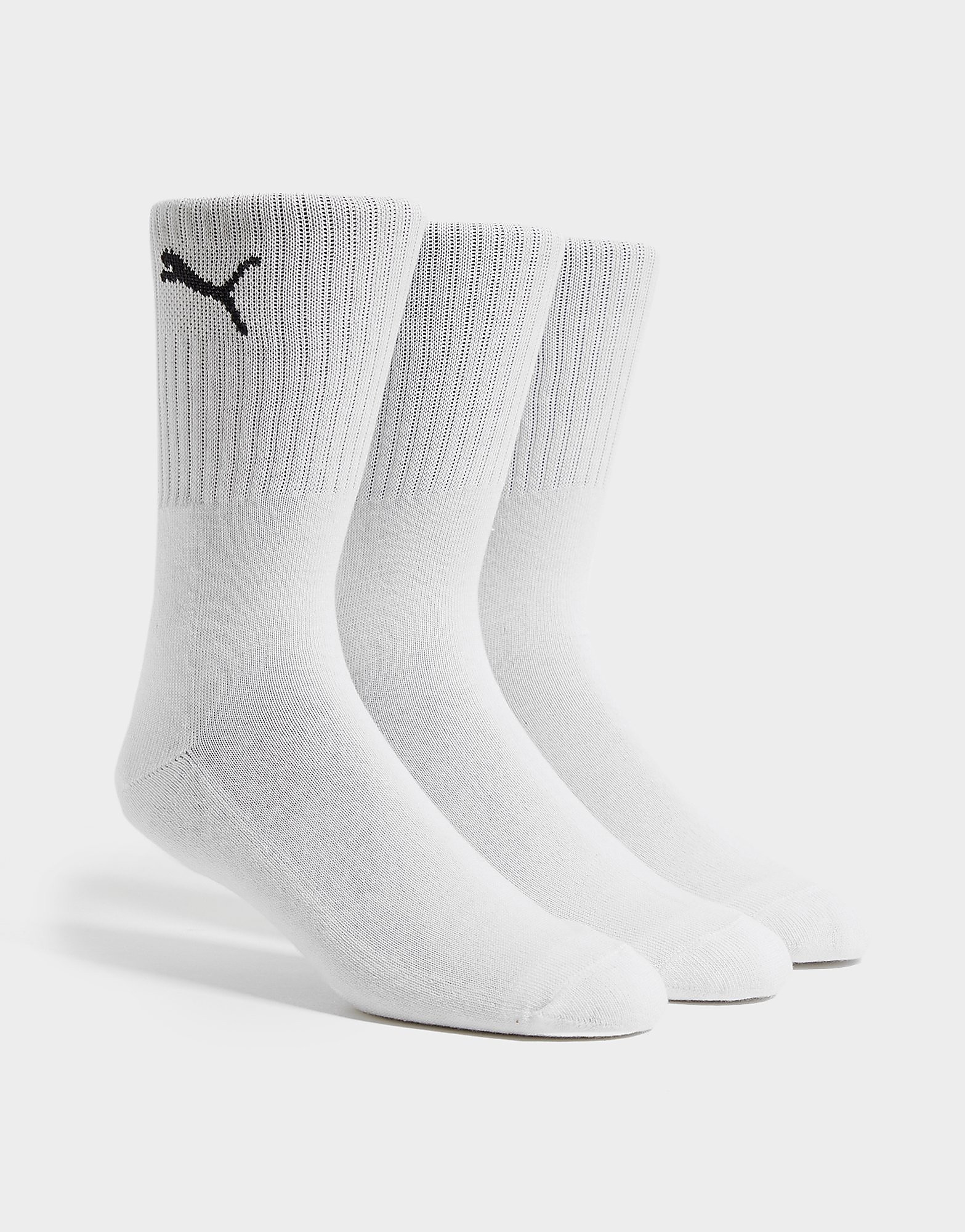 

Puma 3-Pack Basic Socks - White - Womens, White