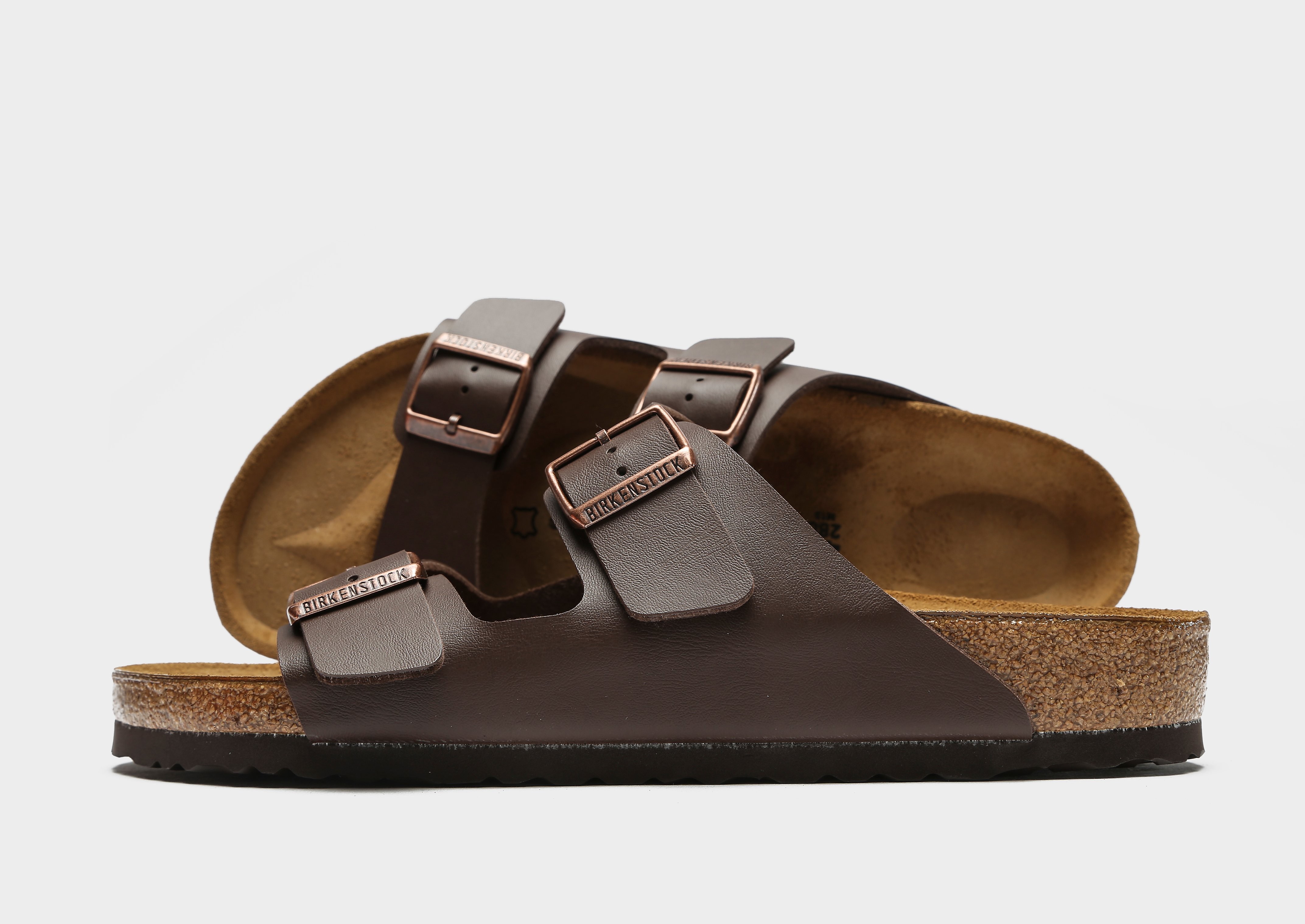 Birkenstock Arizona Sandals - Brown - Mens, Brown