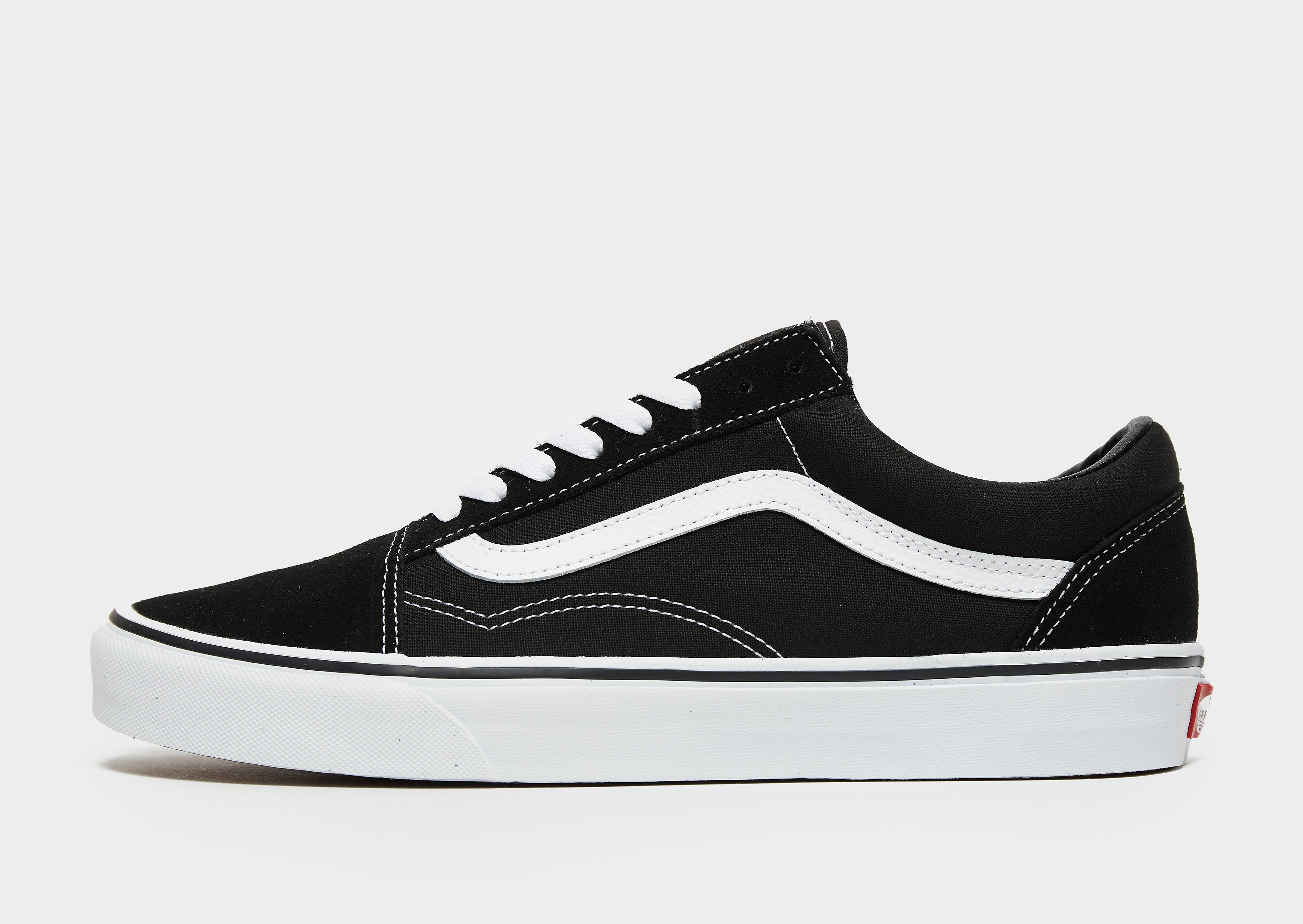 

Vans Old Skool - Black/White - Womens, Black/White