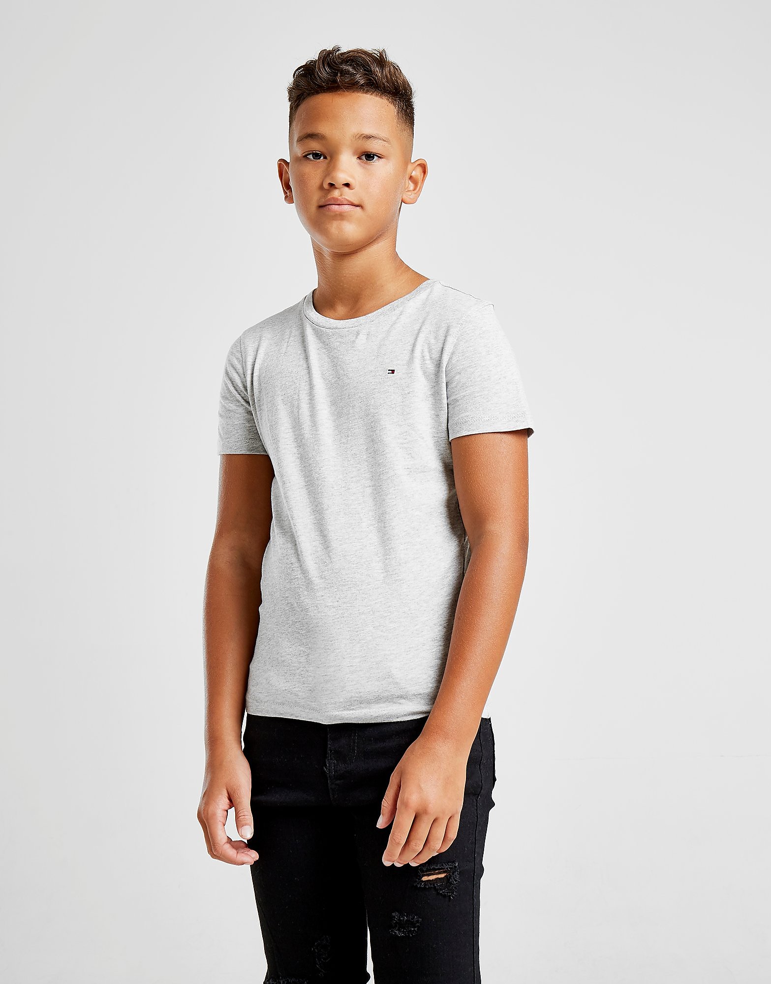 

Tommy Hilfiger Small Flag T-Shirt Junior - Grey - Kids, Grey