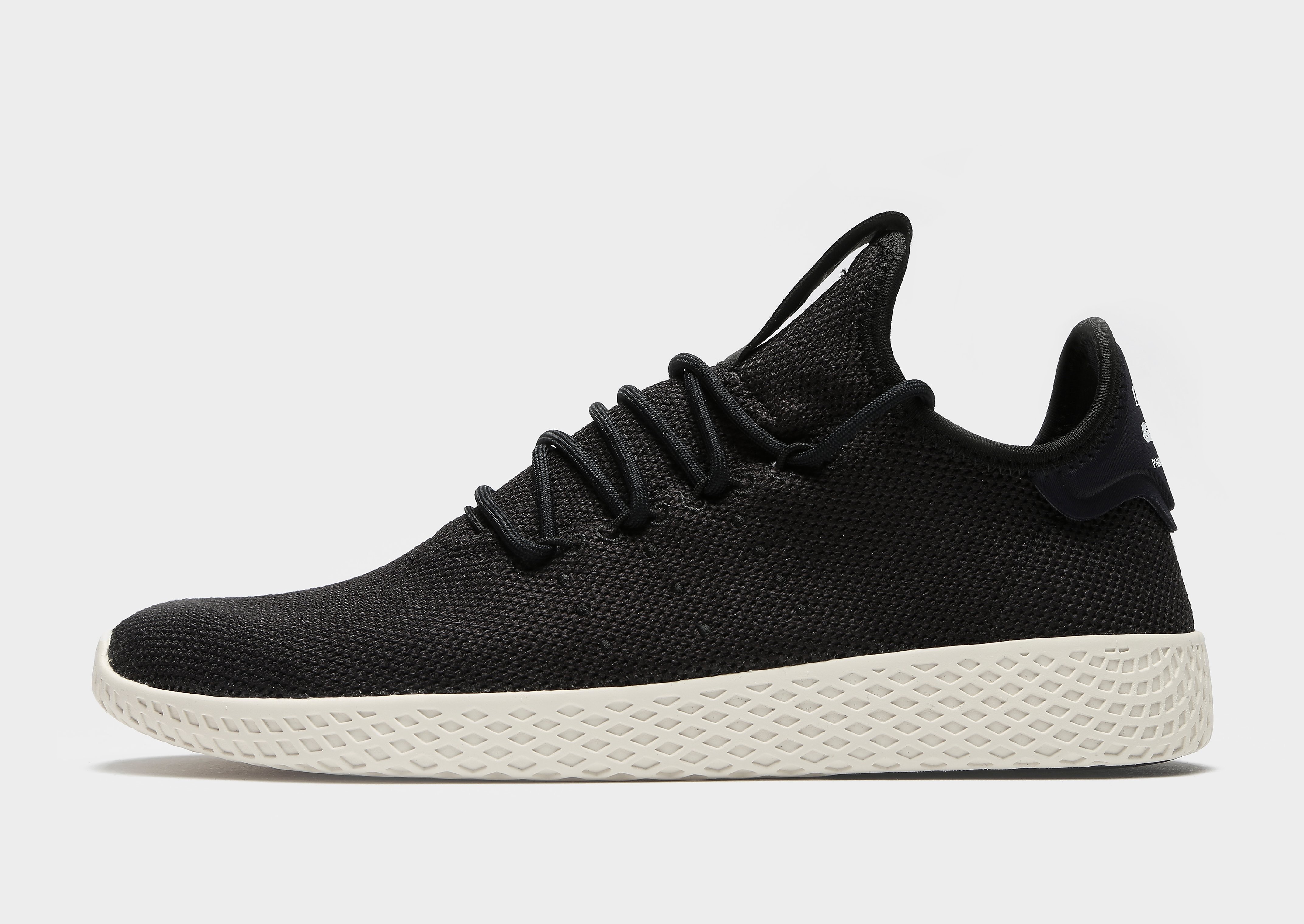 

adidas Originals x Pharrell Williams Tennis Hu - Black/White - Womens, Black/White