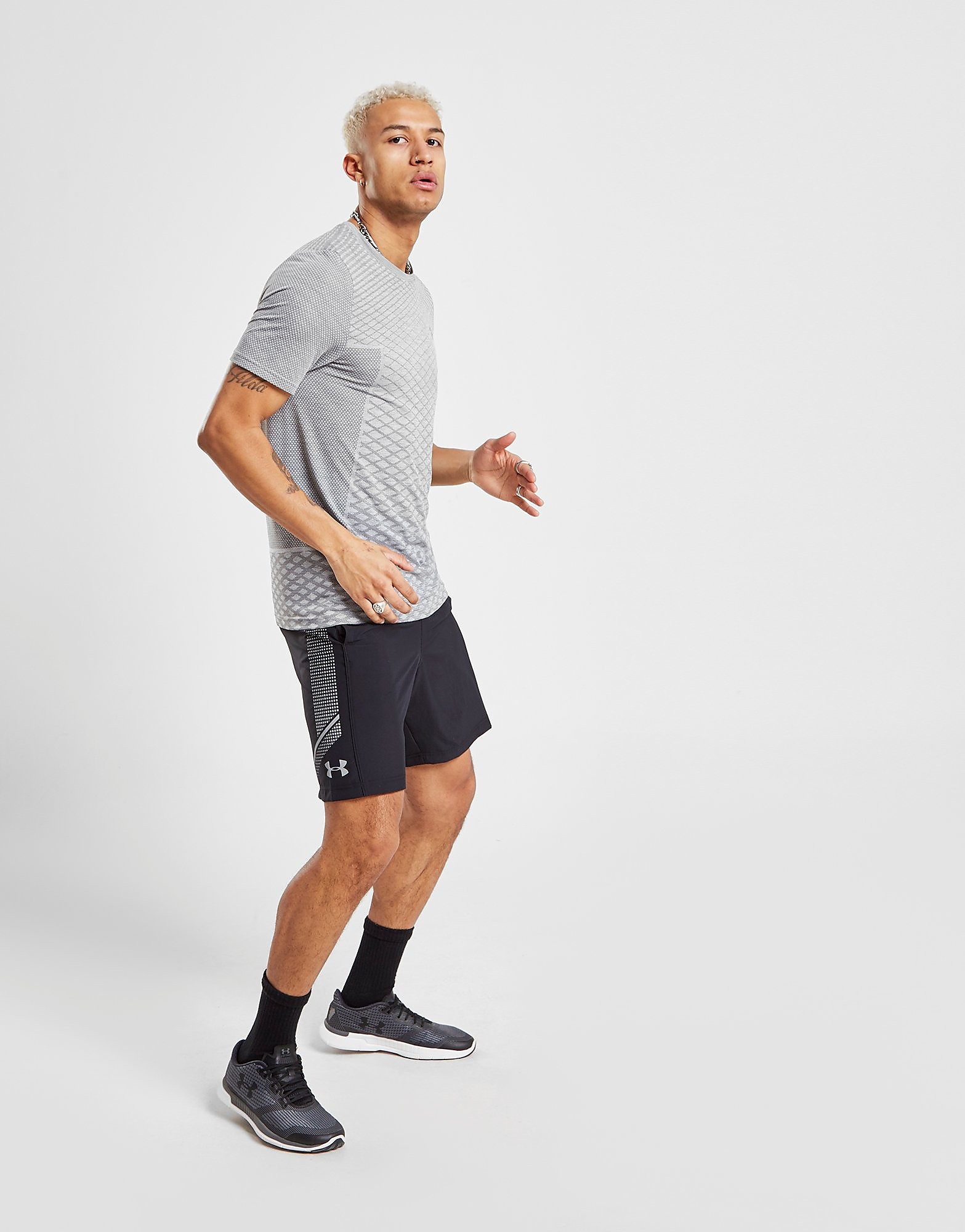 Under Armour Graphic Woven Shorts - Black - Mens, Black