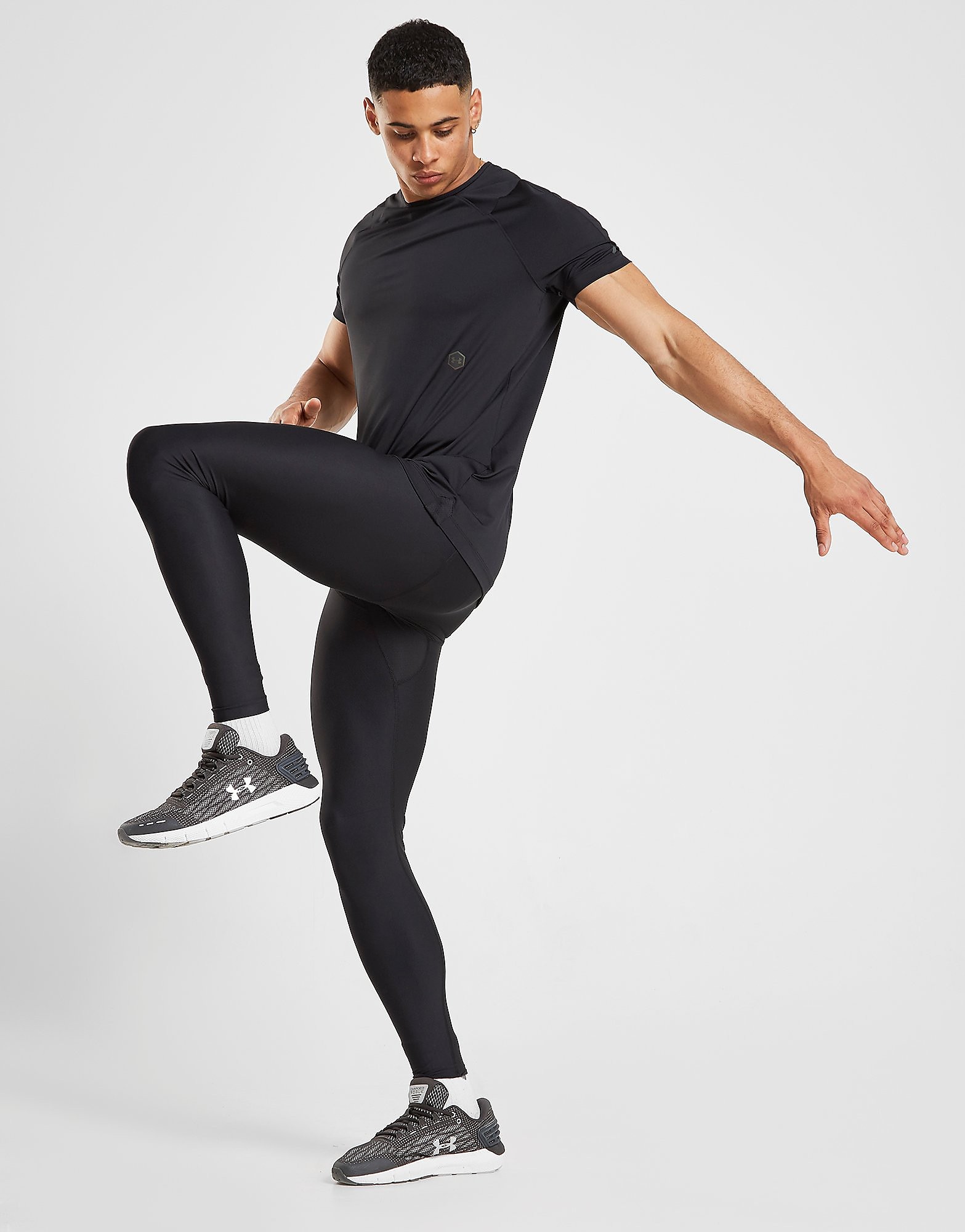Under Armour Tights Heren Zwart under armour kopen in de aanbieding