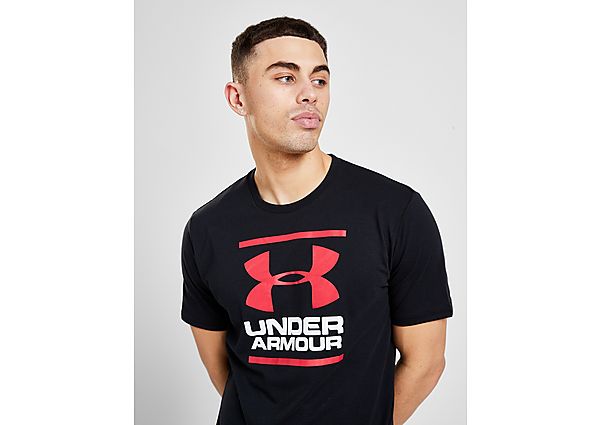 Under Armour T-shirt Sportstyle Logo Homme - Black/Red, Black/Red
