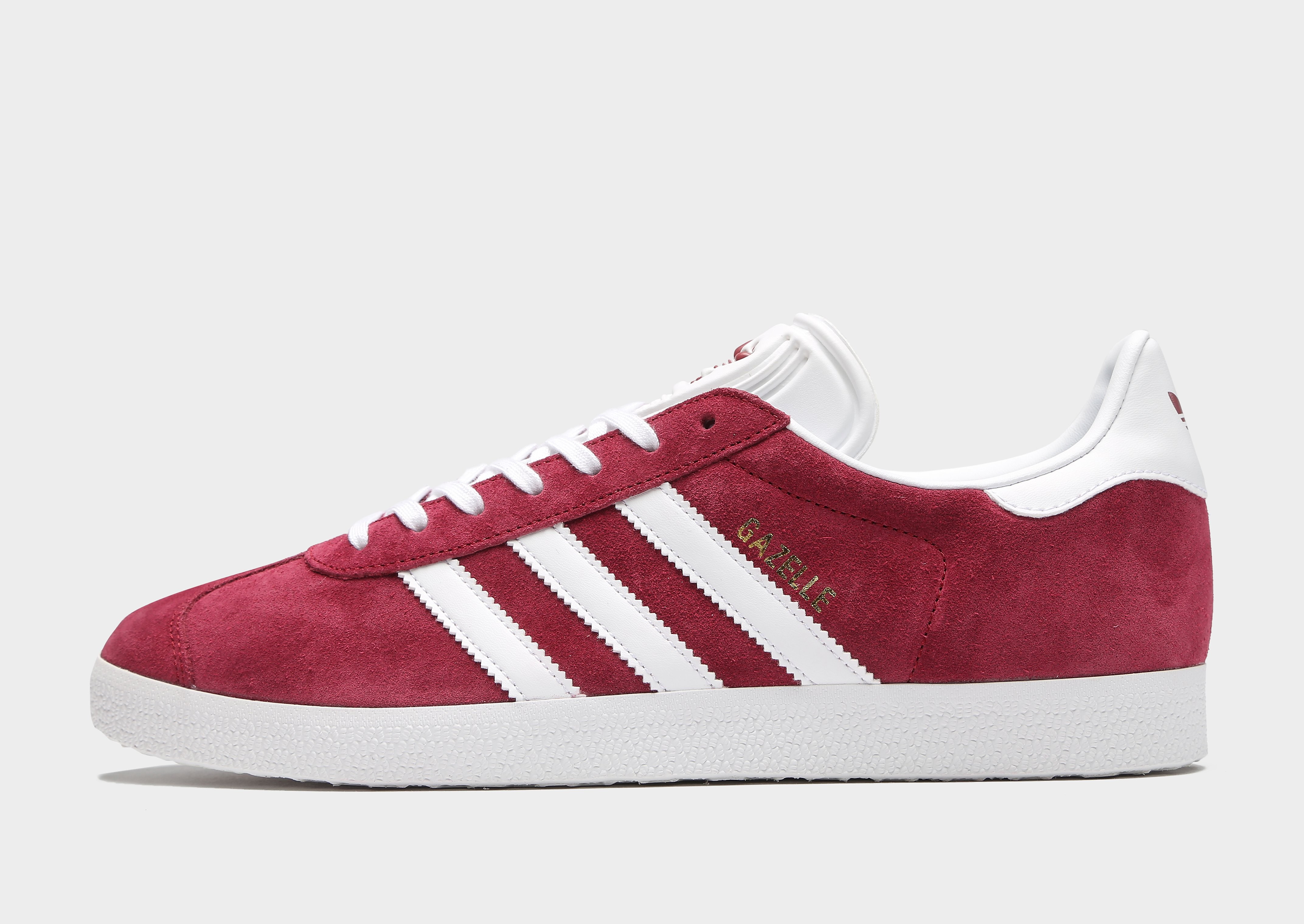 

adidas Originals Gazelle - Red/White - Mens, Red/White