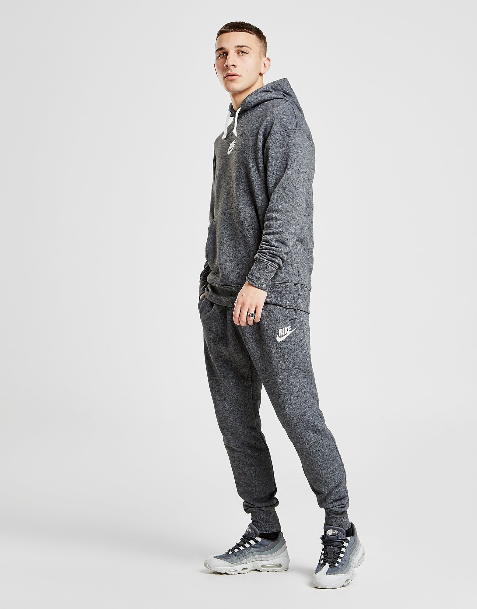 Nike Heritage Joggingbroek Heren Grijs nike kopen in de aanbieding