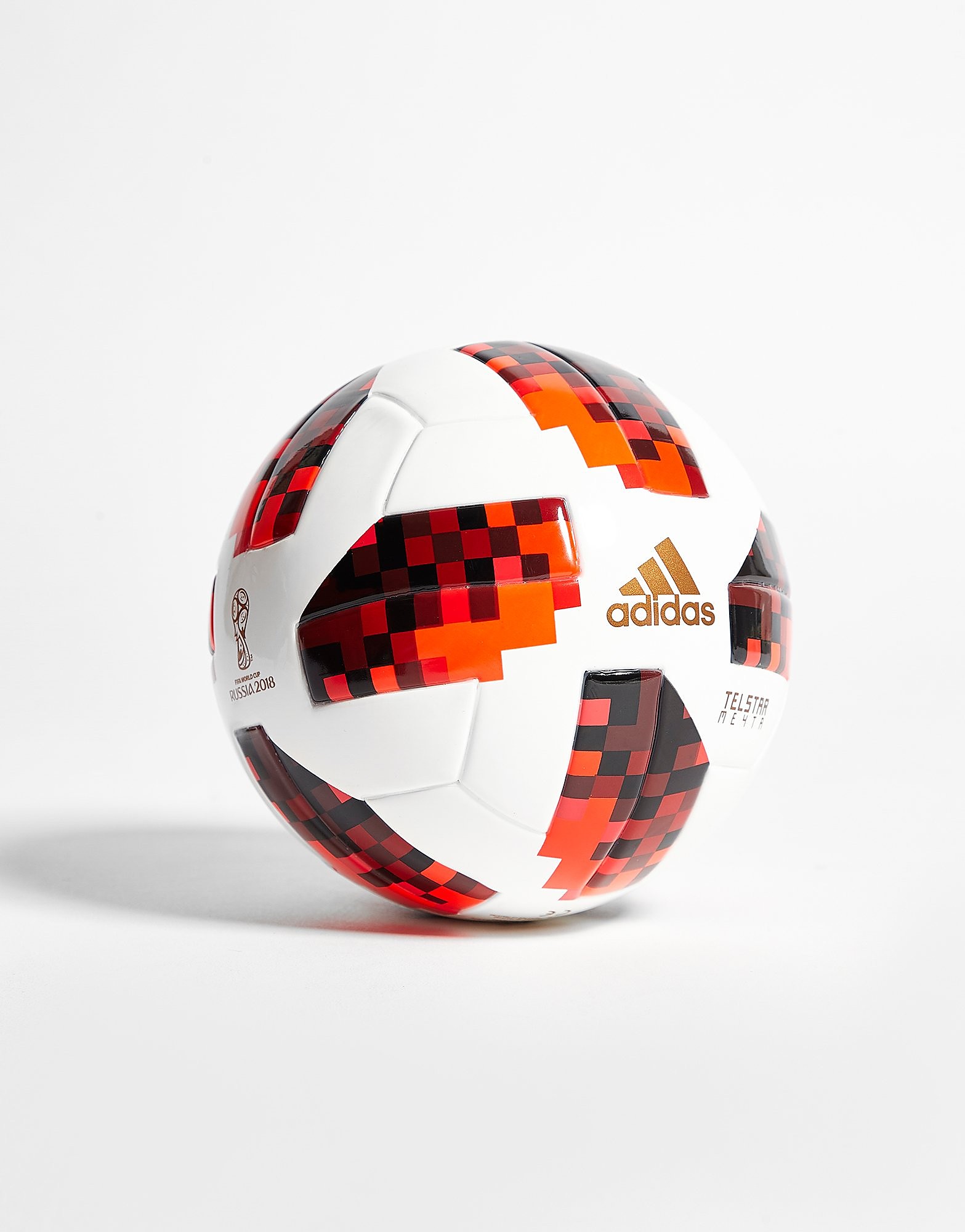 

adidas World Cup 2018 Knockout Mini Football - White/Red/Orange - Kids, White/Red/Orange