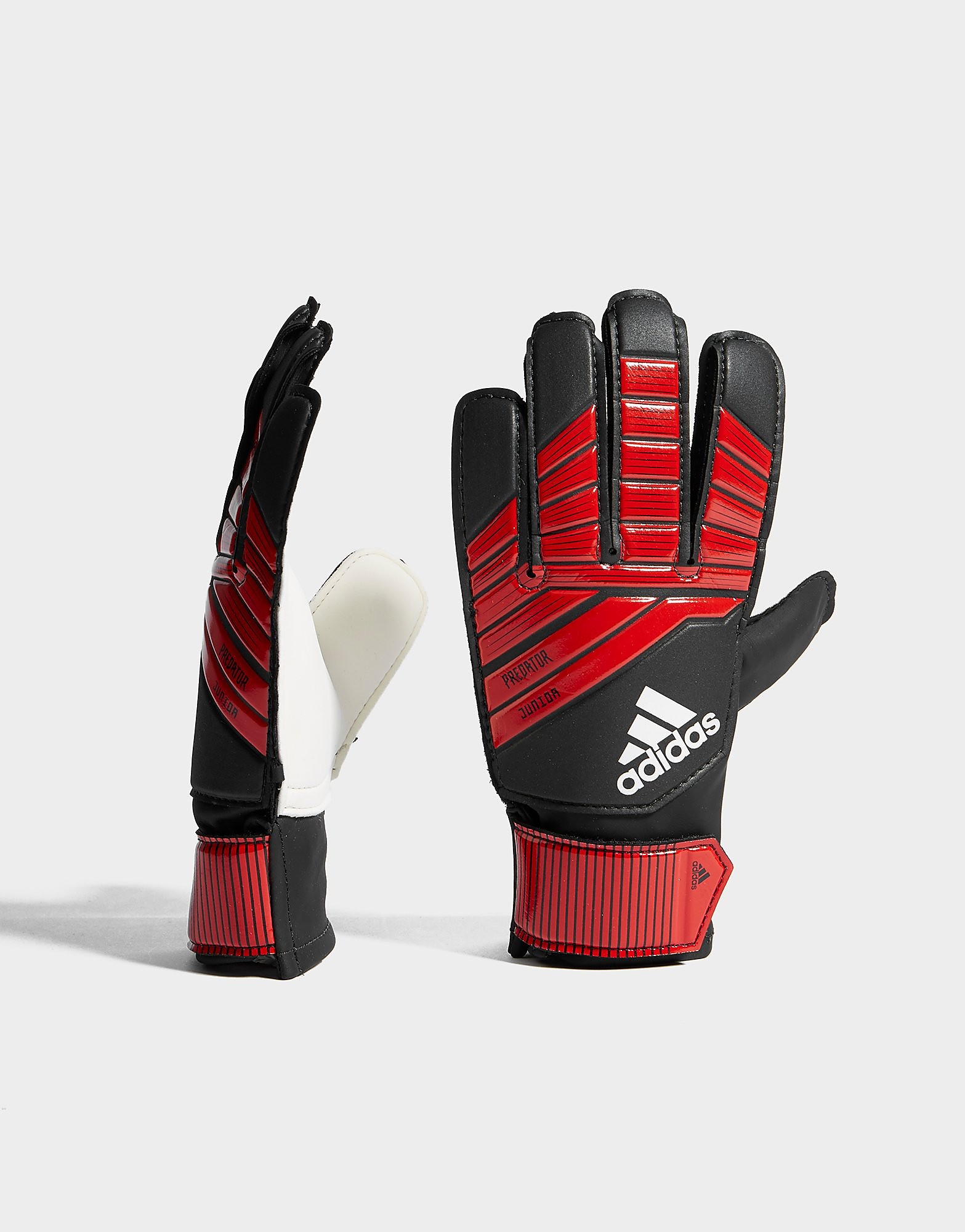 

adidas Predator Goalkeeper Gloves Junior - Black/Red - Kids, Black/Red