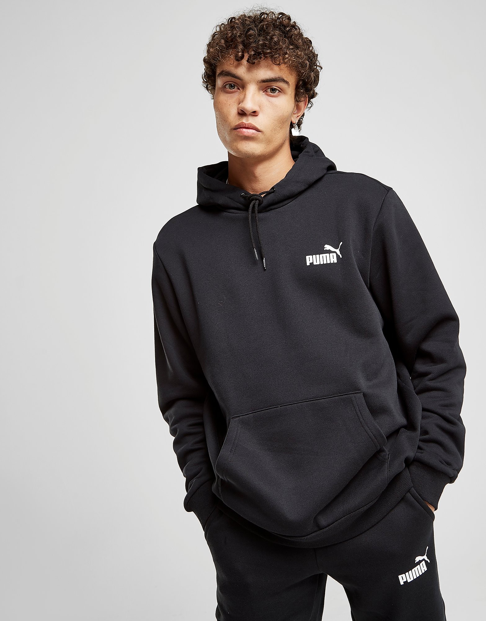 Puma Core Overhead Hoodie Zwart Heren puma kopen in de aanbieding