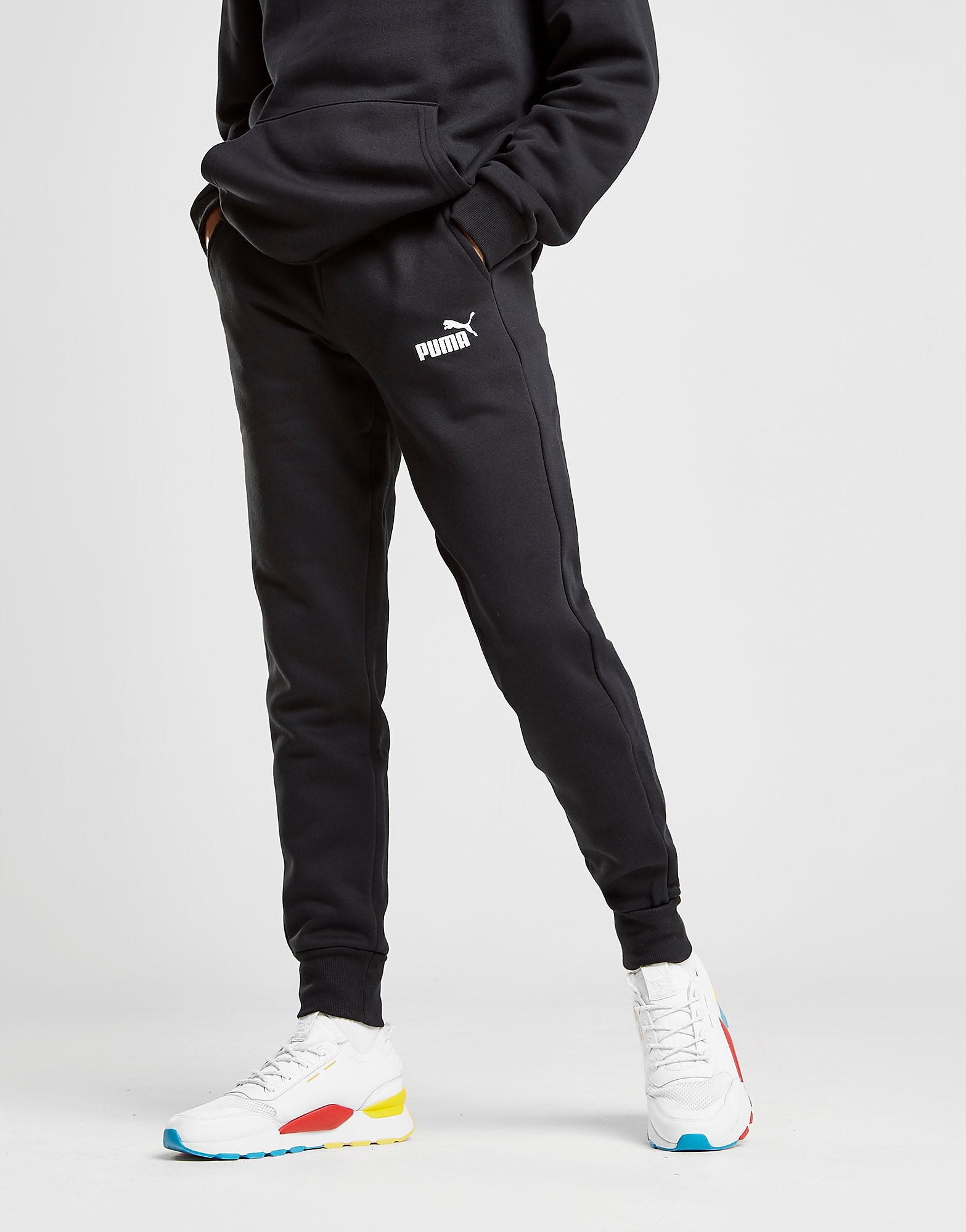 Puma Core Logo Pants Heren Zwart puma kopen in de aanbieding