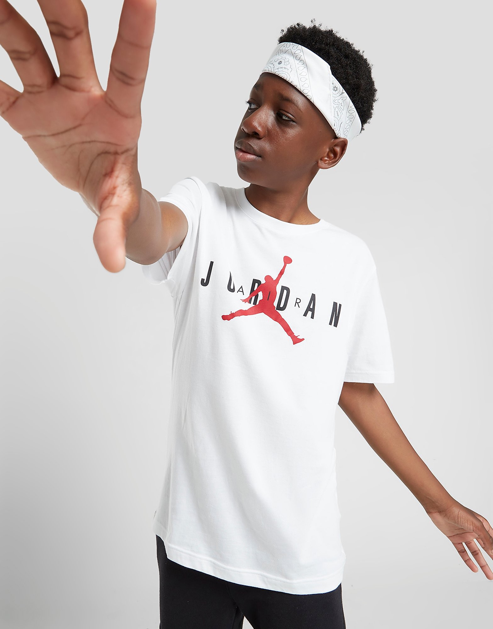 

Jordan Jumpman T-Shirt Junior - White/Red - Kids, White/Red