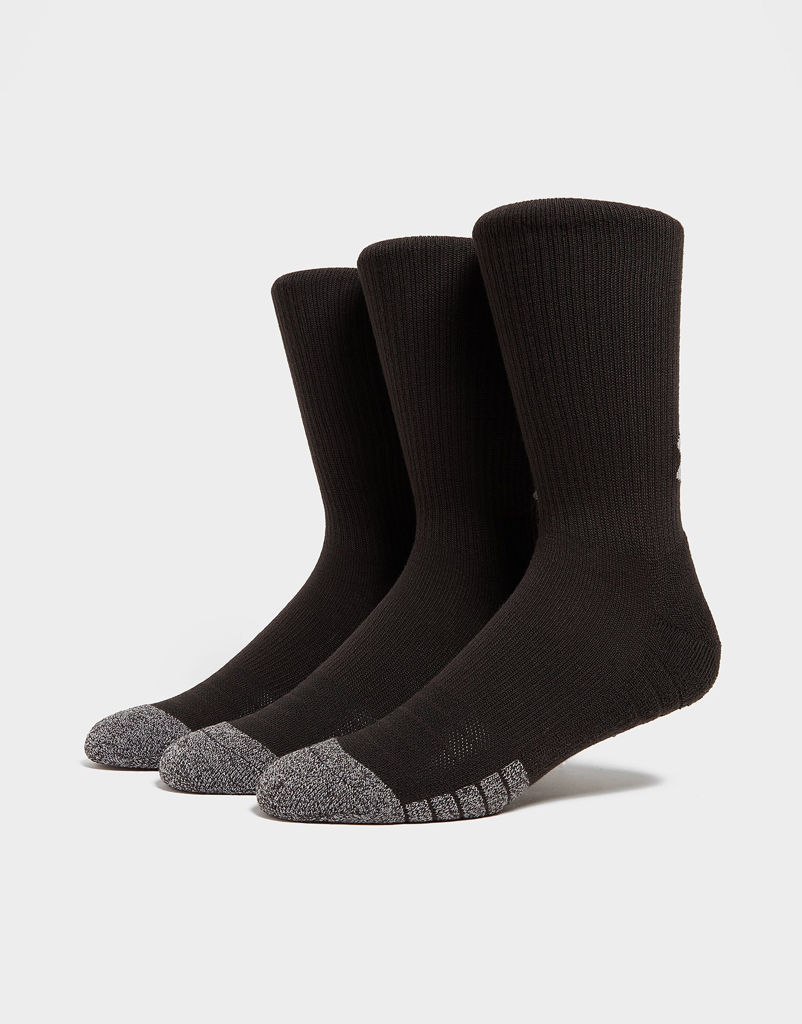 

Under Armour 3 Pack HeatGear Tech Crew Socks - Black - Womens, Black