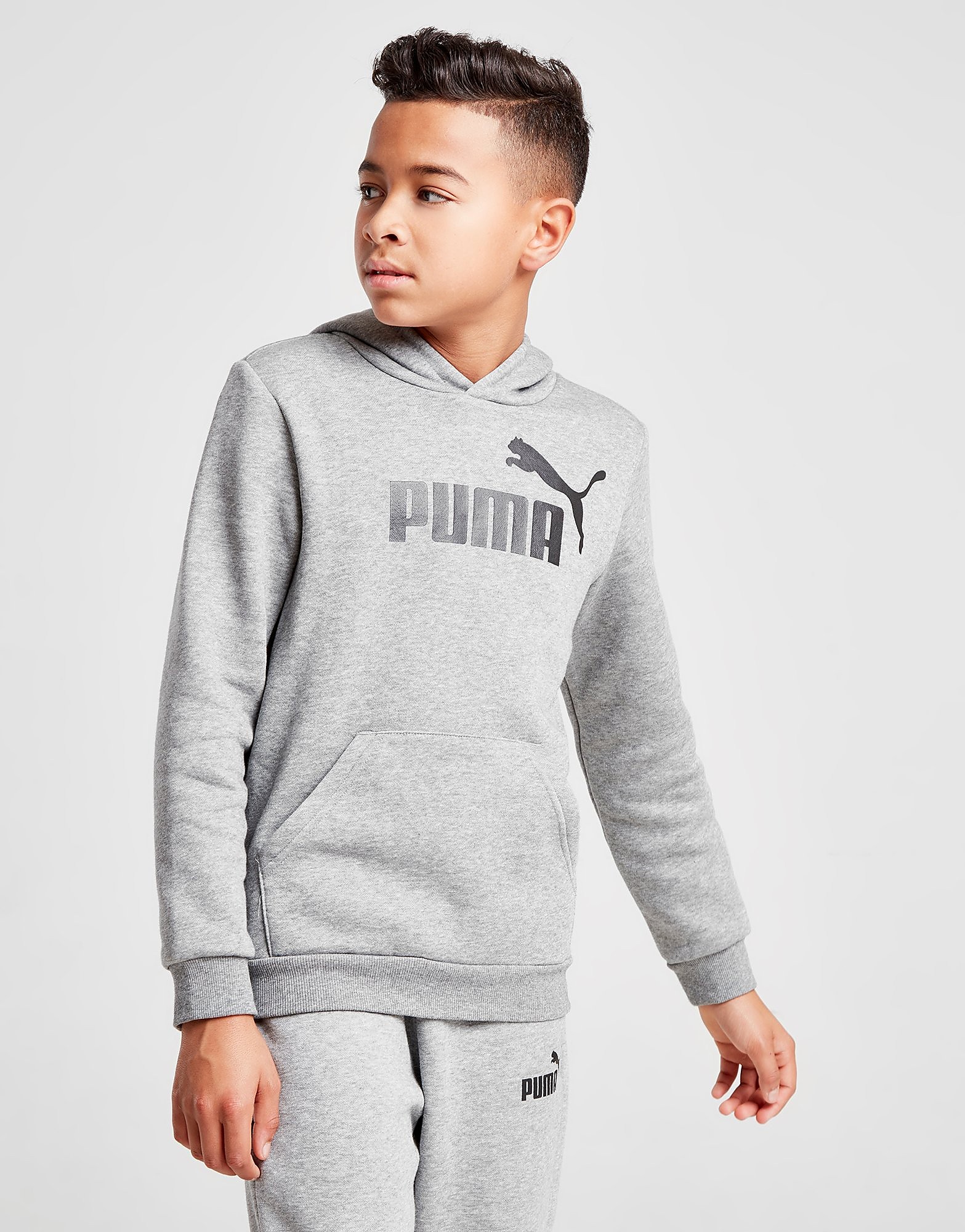 

Puma Core Logo Hoodie Junior - Grey - Kids, Grey