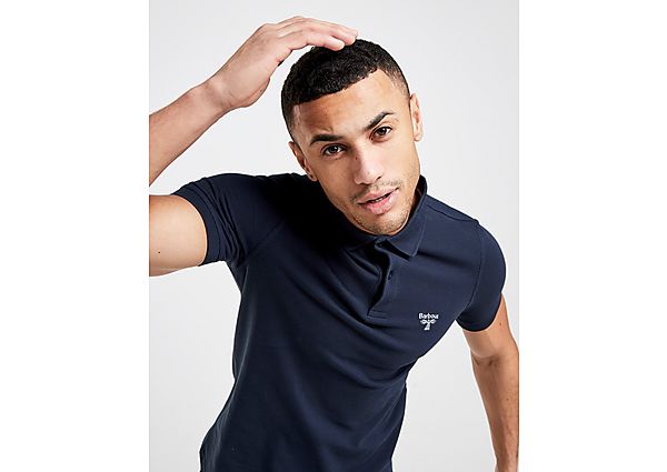 Barbour Beacon Polo Manches Courtes Homme - Navy, Navy