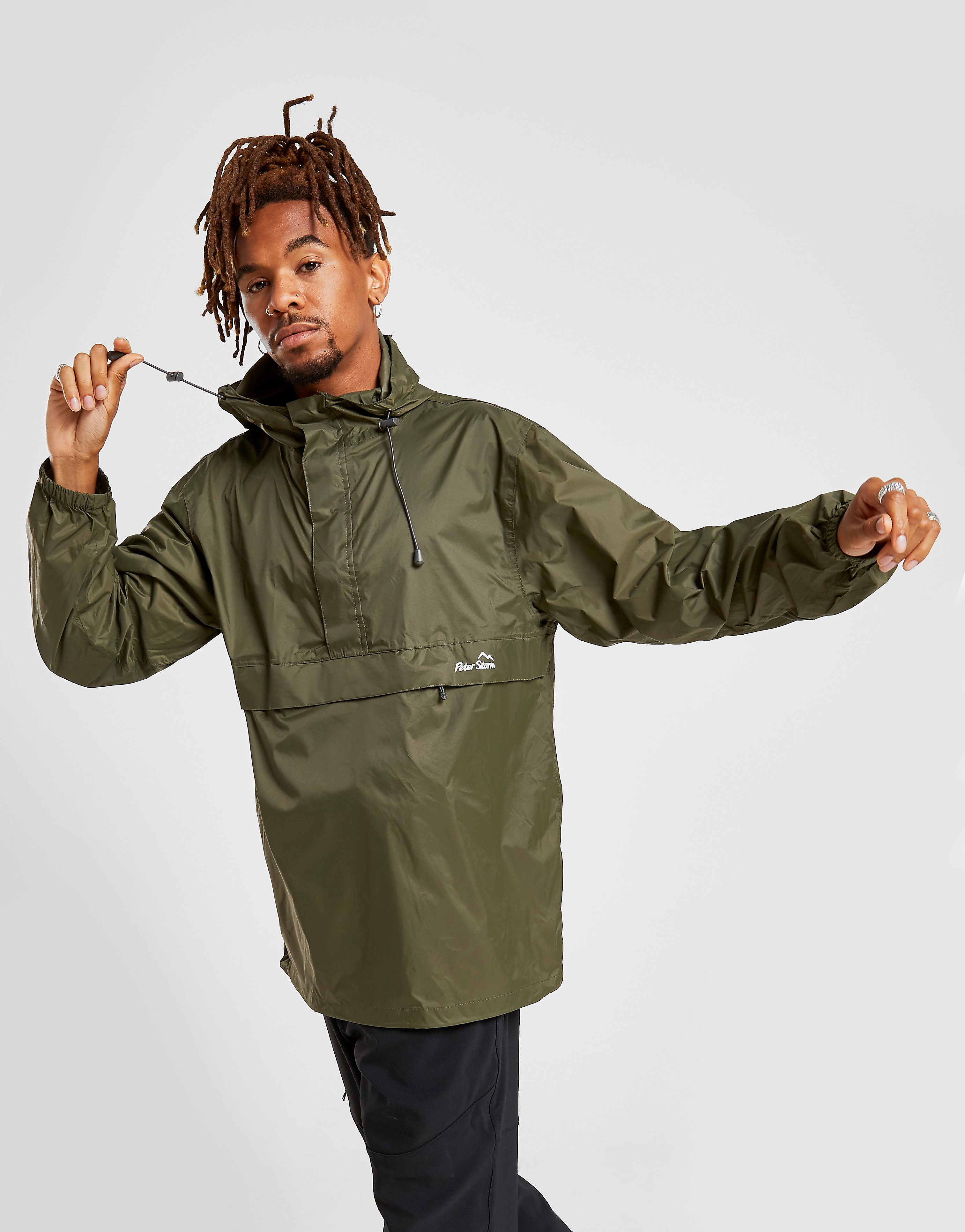 

Peter Storm Packable Cagoule - Khaki - Mens, Khaki