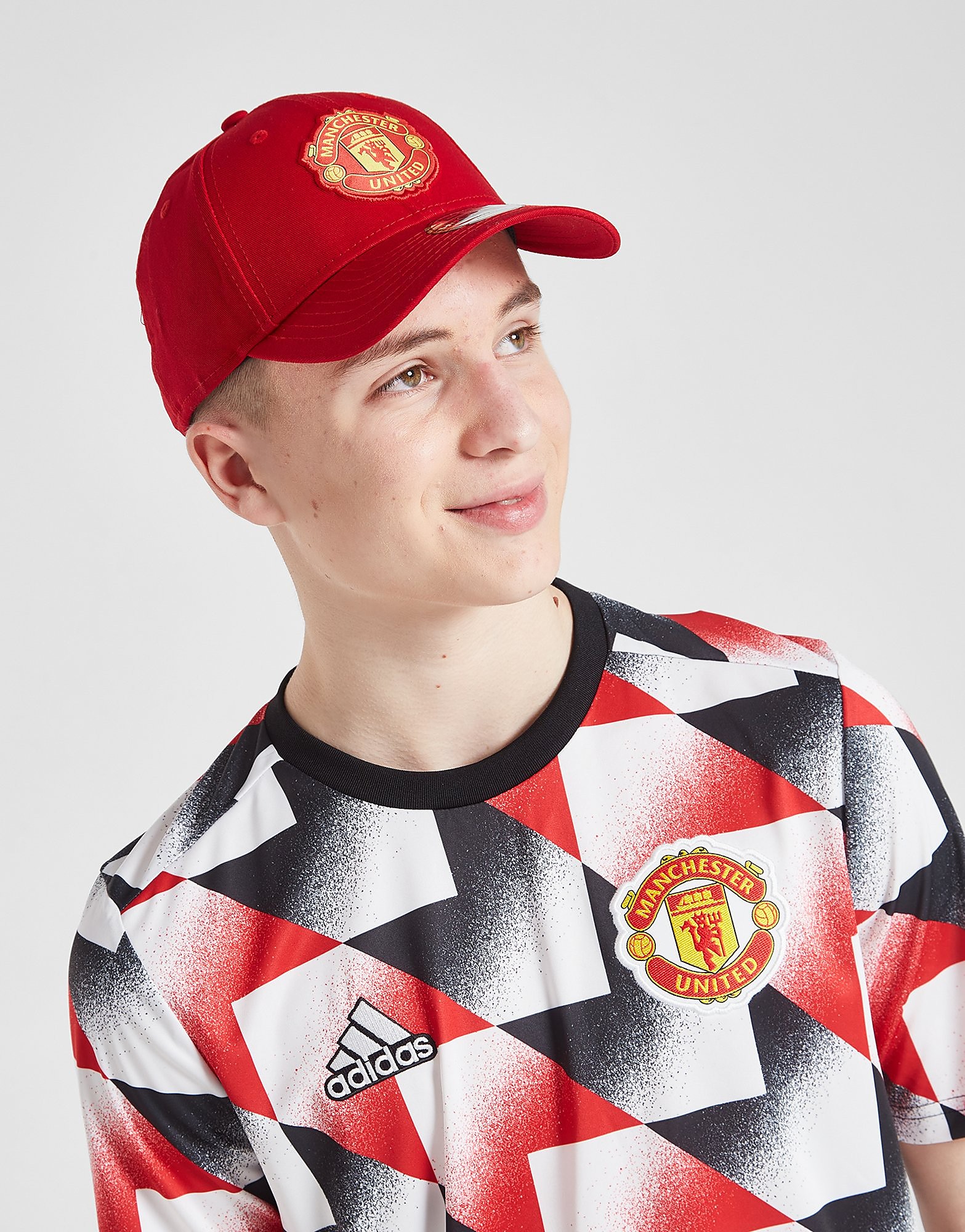 

New Era Manchester United FC 9FORTY Cap Junior - Red - Kids, Red