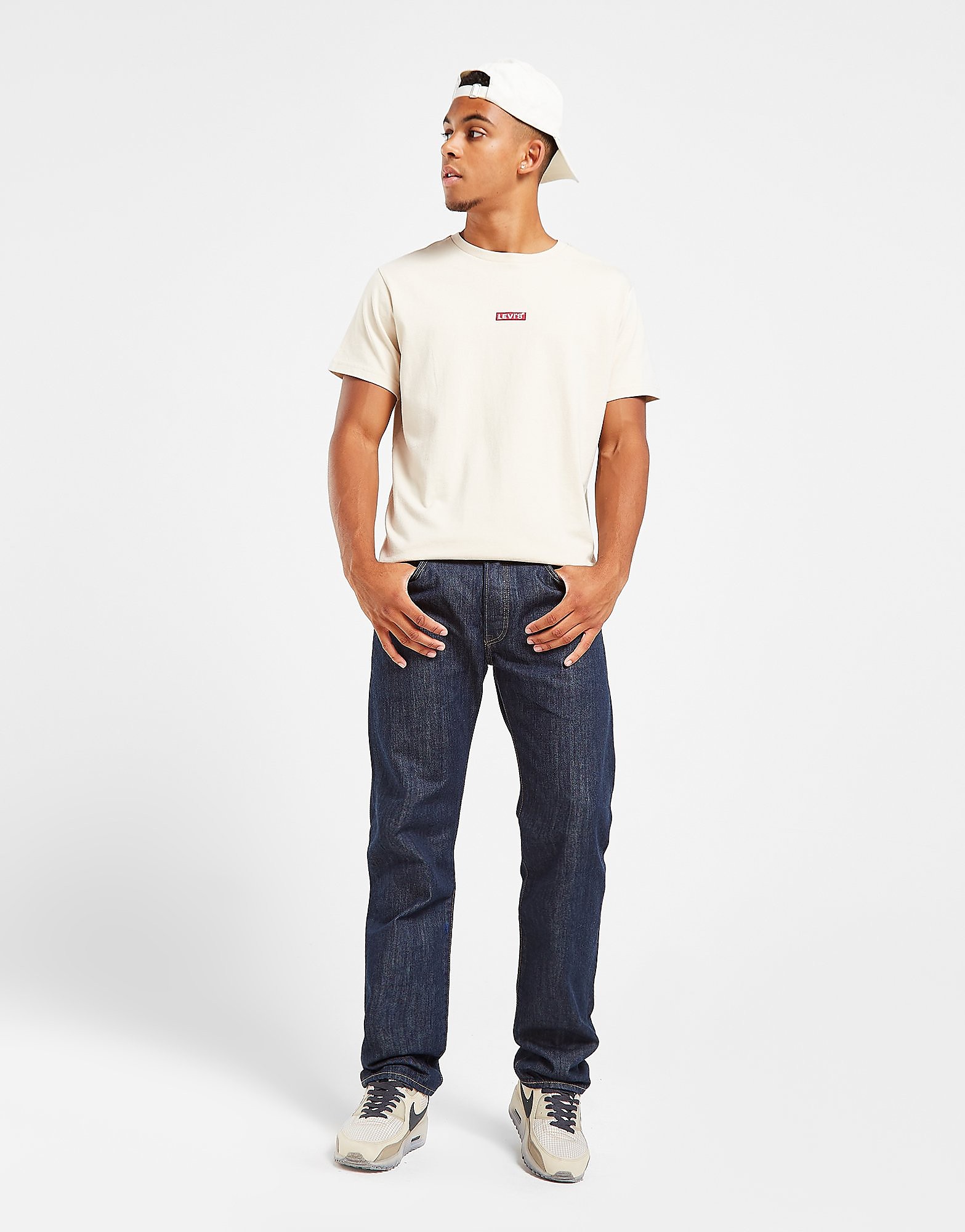 

LEVI'S 501 Straight Fit Jeans - Blue - Mens, Blue