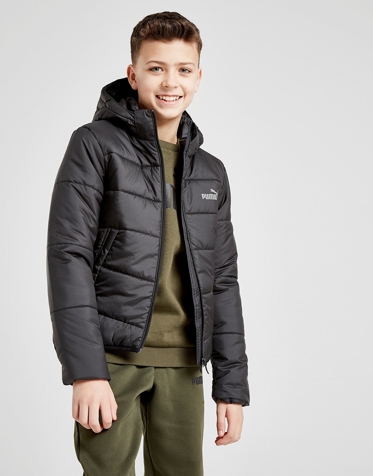 PUMA Veste Junior - Noir, Noir