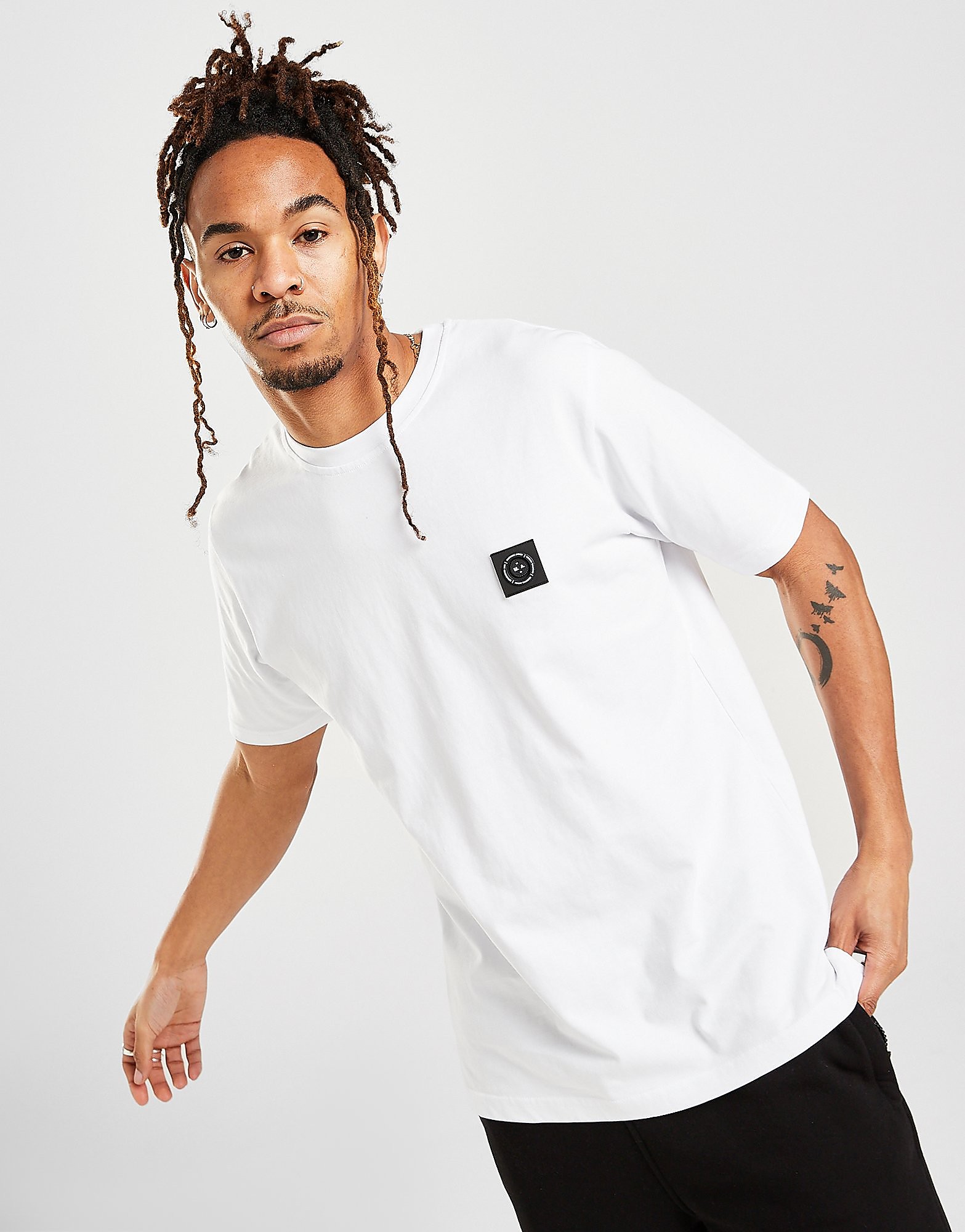

Marshall Artist Siren Short Sleeve T-Shirt - White/White - Mens, White/White