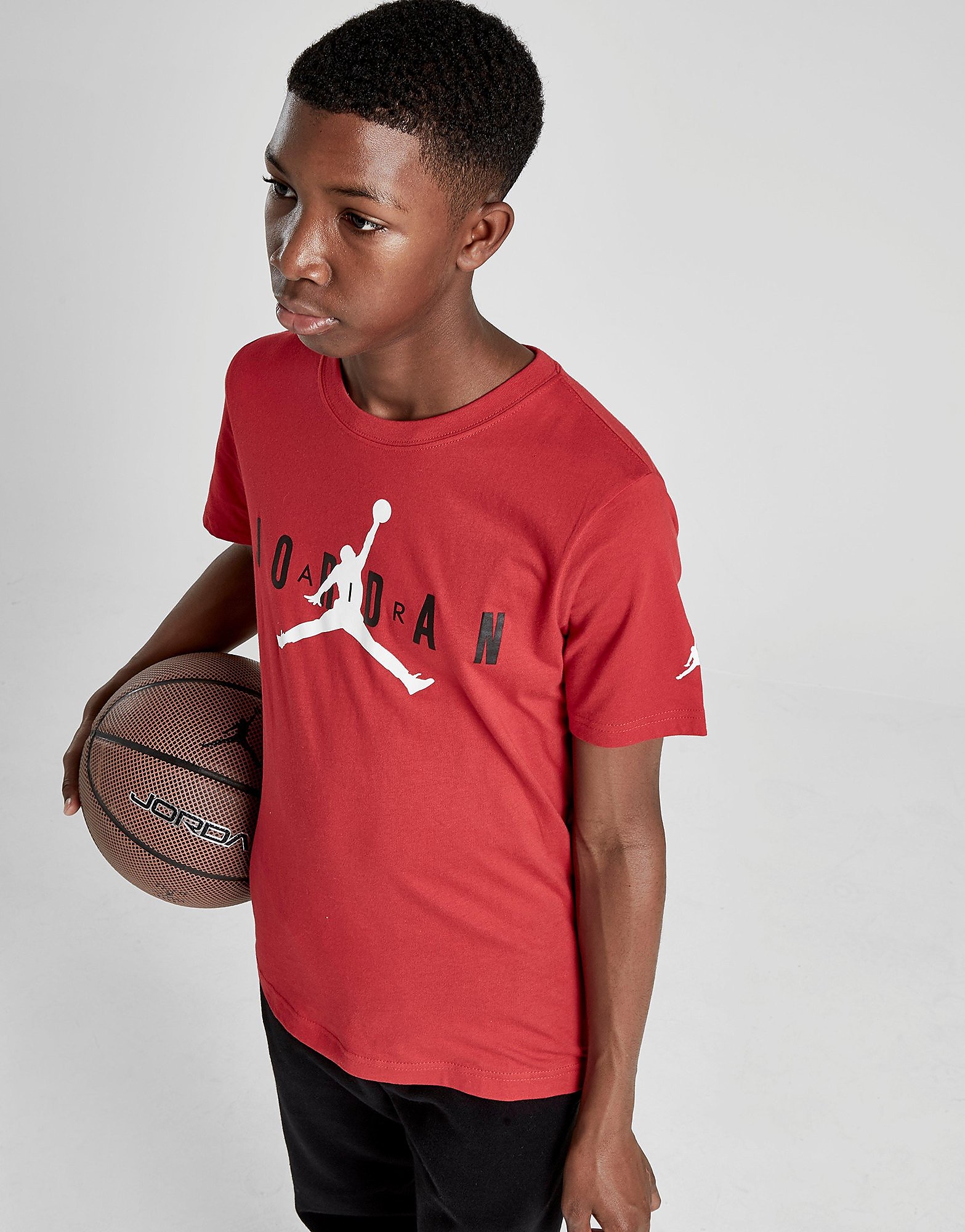 

Jordan Jumpman T-Shirt Junior - Red/White/Black - Kids, Red/White/Black