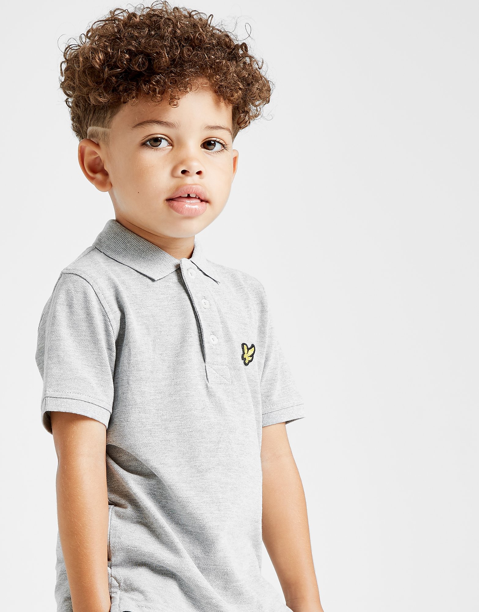 

Lyle & Scott Logo Polo Shirt Children - Grey - Kids, Grey