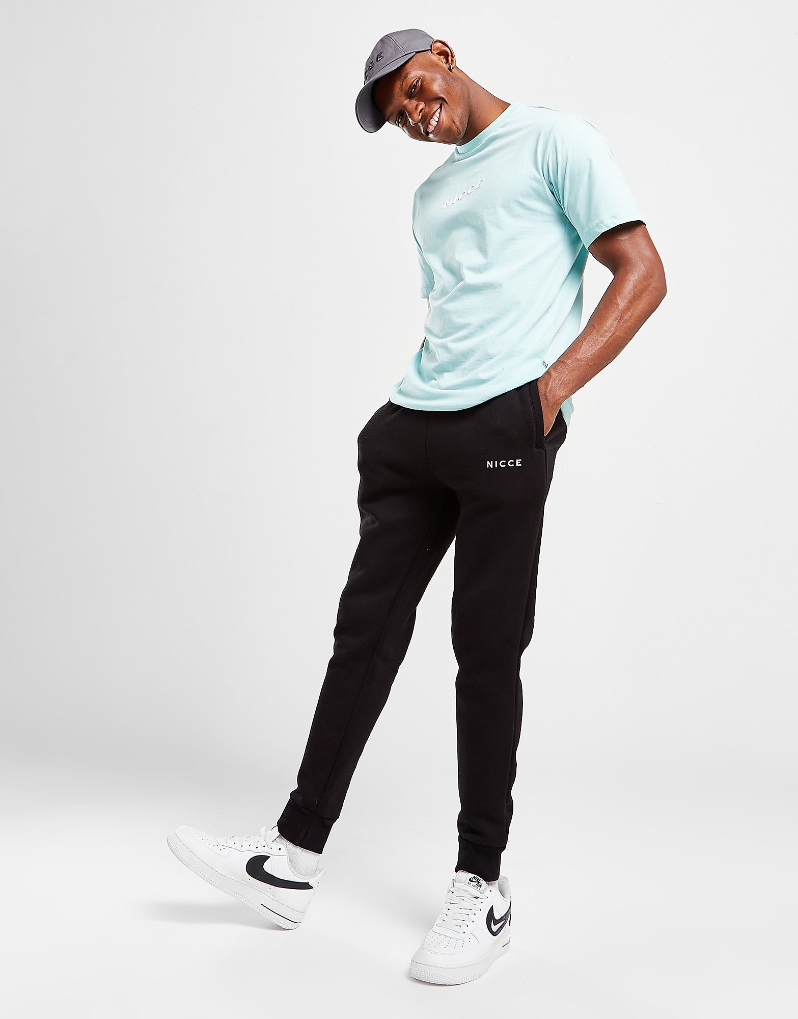 

Nicce Original Logo Joggers - Black - Mens, Black