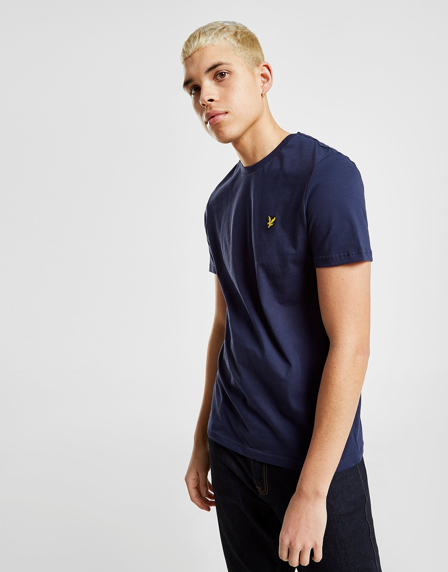 

Lyle & Scott Basic Crew Short Sleeve T-Shirt - Navy - Mens, Navy