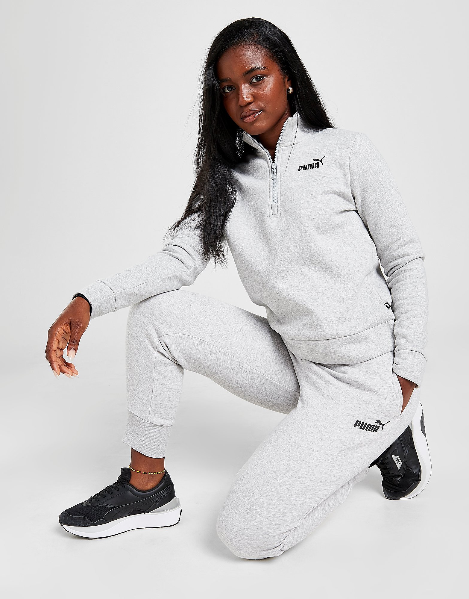 

Puma Core Fleece Joggers - Grey - Womens, Grey