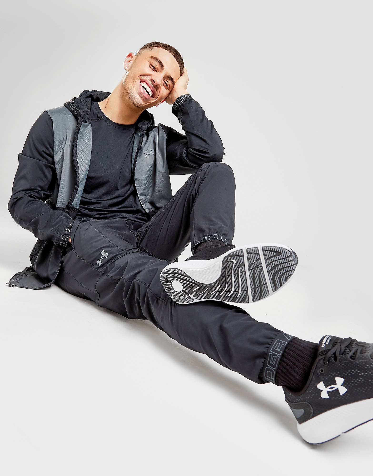 

Under Armour Vanish Hybrid Track Pants - Black - Mens, Black
