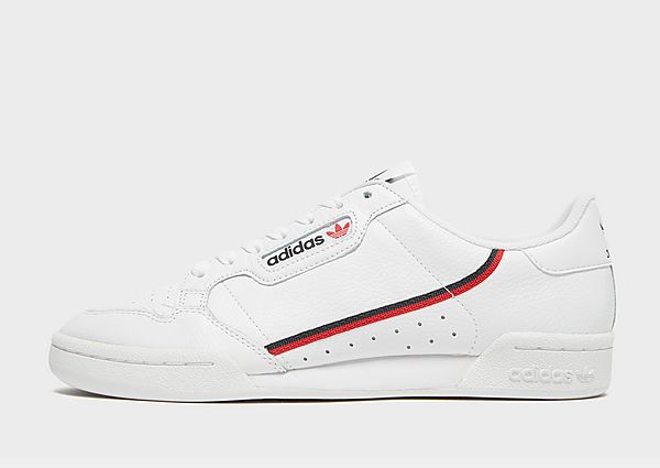 adidas Originals Baskets Continental 80 Homme - Cloud White / Scarlet / Collegiate Navy/Red/Navy, Cl