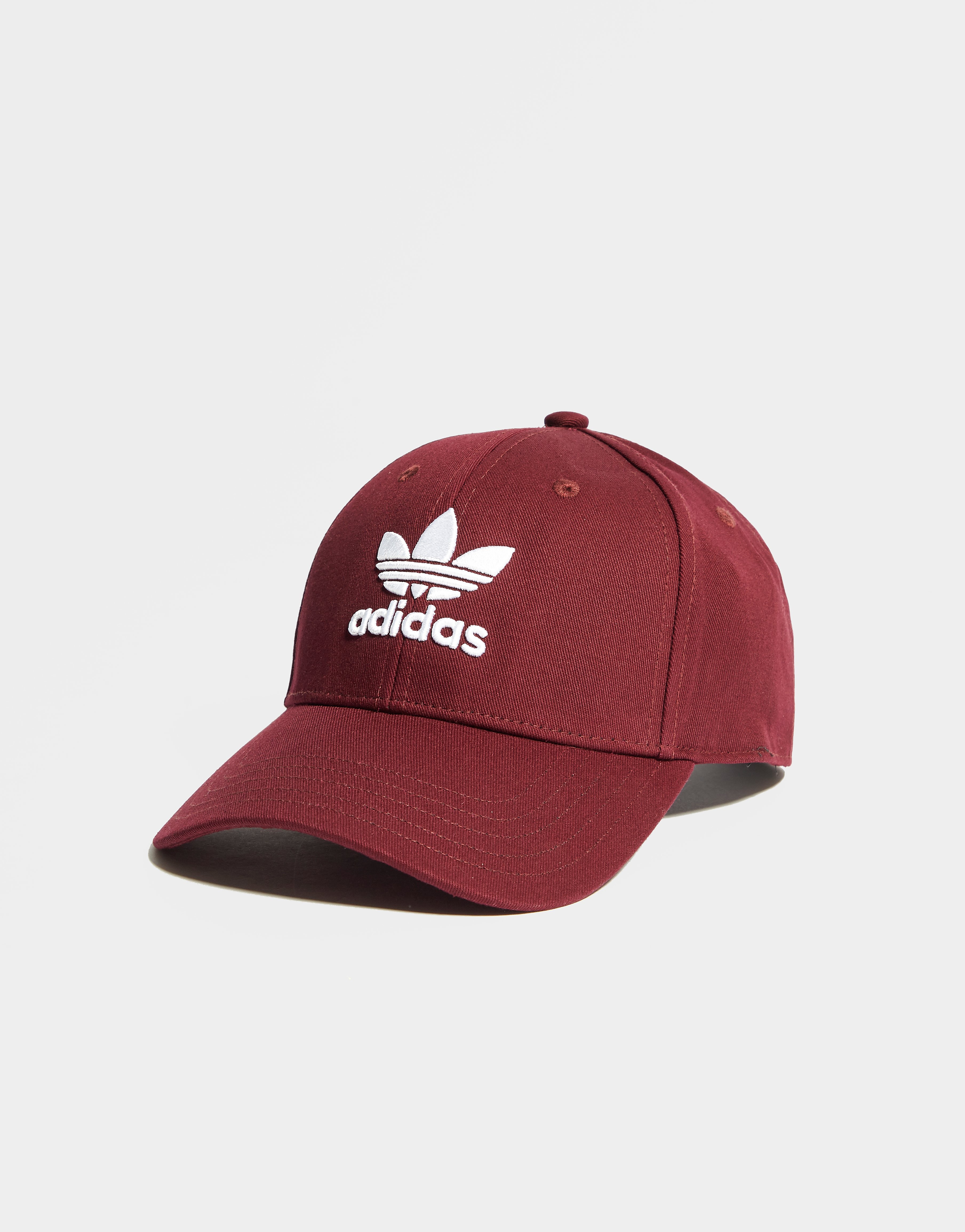 

adidas Originals Trefoil Cap - Red/White - Kids, Red/White