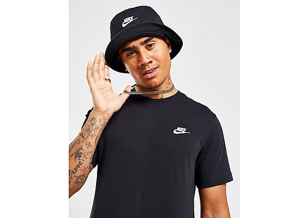 Nike T-Shirt Club Manches Courtes Homme - Black/White/White, Black/White/White