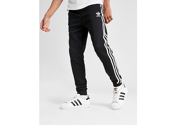 adidas Originals Pantalon de survêtement Polaire 3-Stripes Junior - Black / White/White, Black / Whi