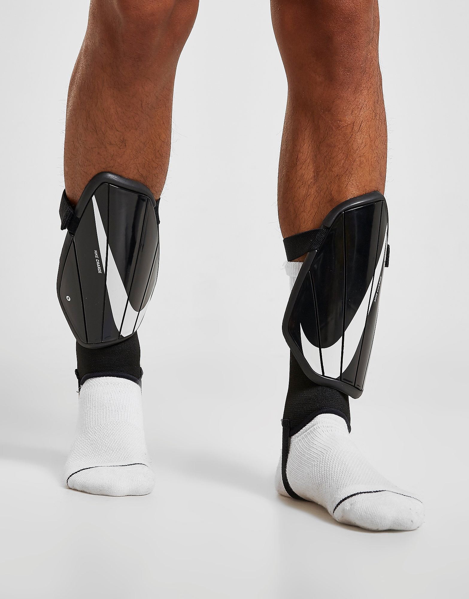 

Nike Charge Shin Guards - Black/Black/White/White - Womens, Black/Black/White/White