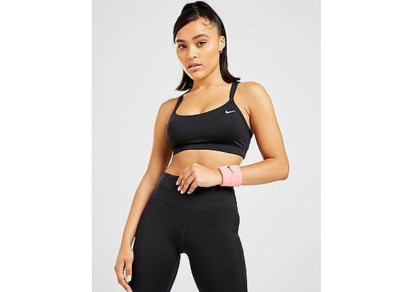 Nike Brassière Favorite Strappy Femme - Black/White, Black/White