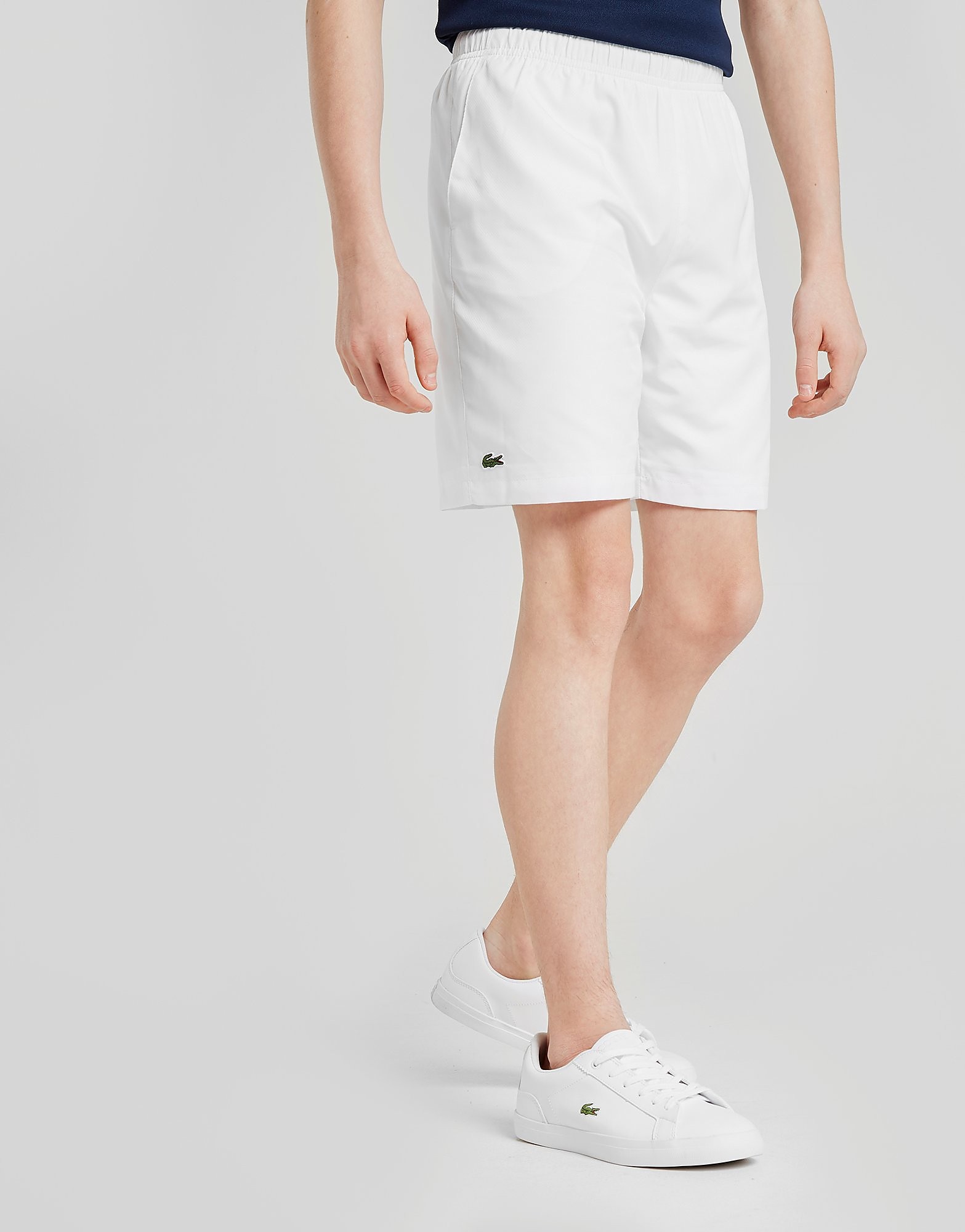 

Lacoste Woven Shorts Junior - White - Kids, White