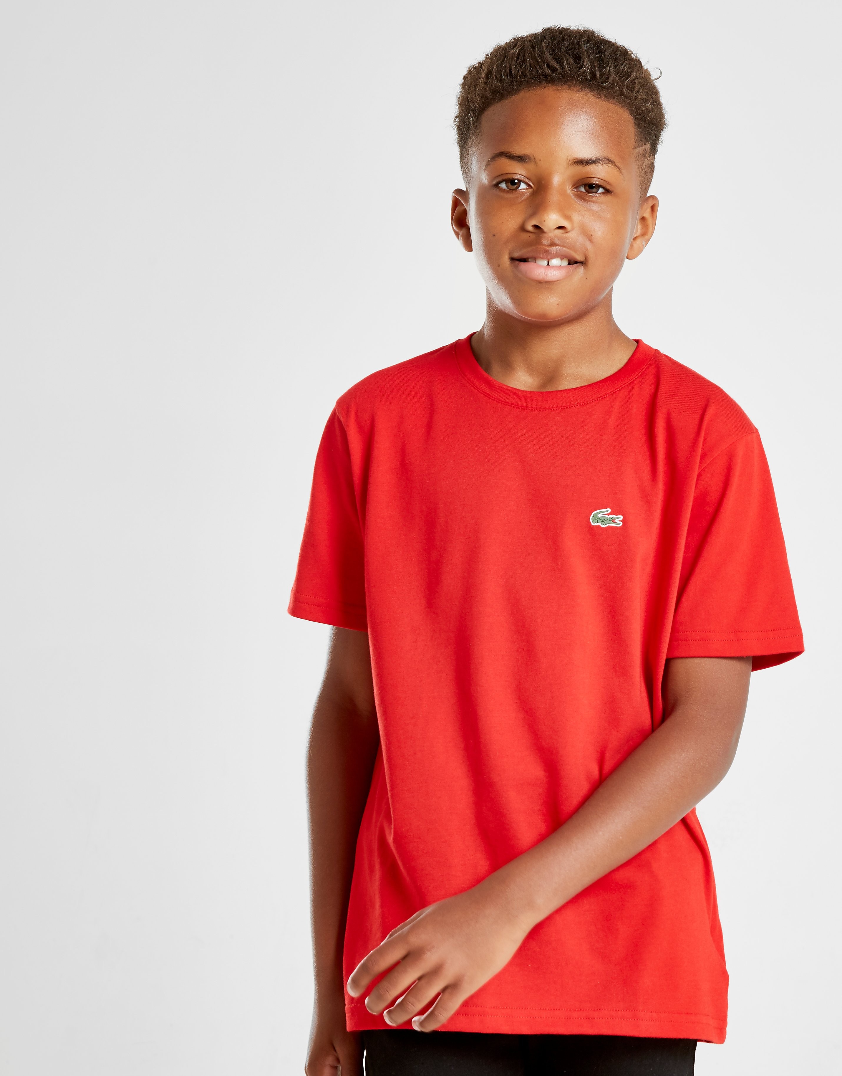 

Lacoste Logo T-Shirt Junior - Red/Green - Kids, Red/Green