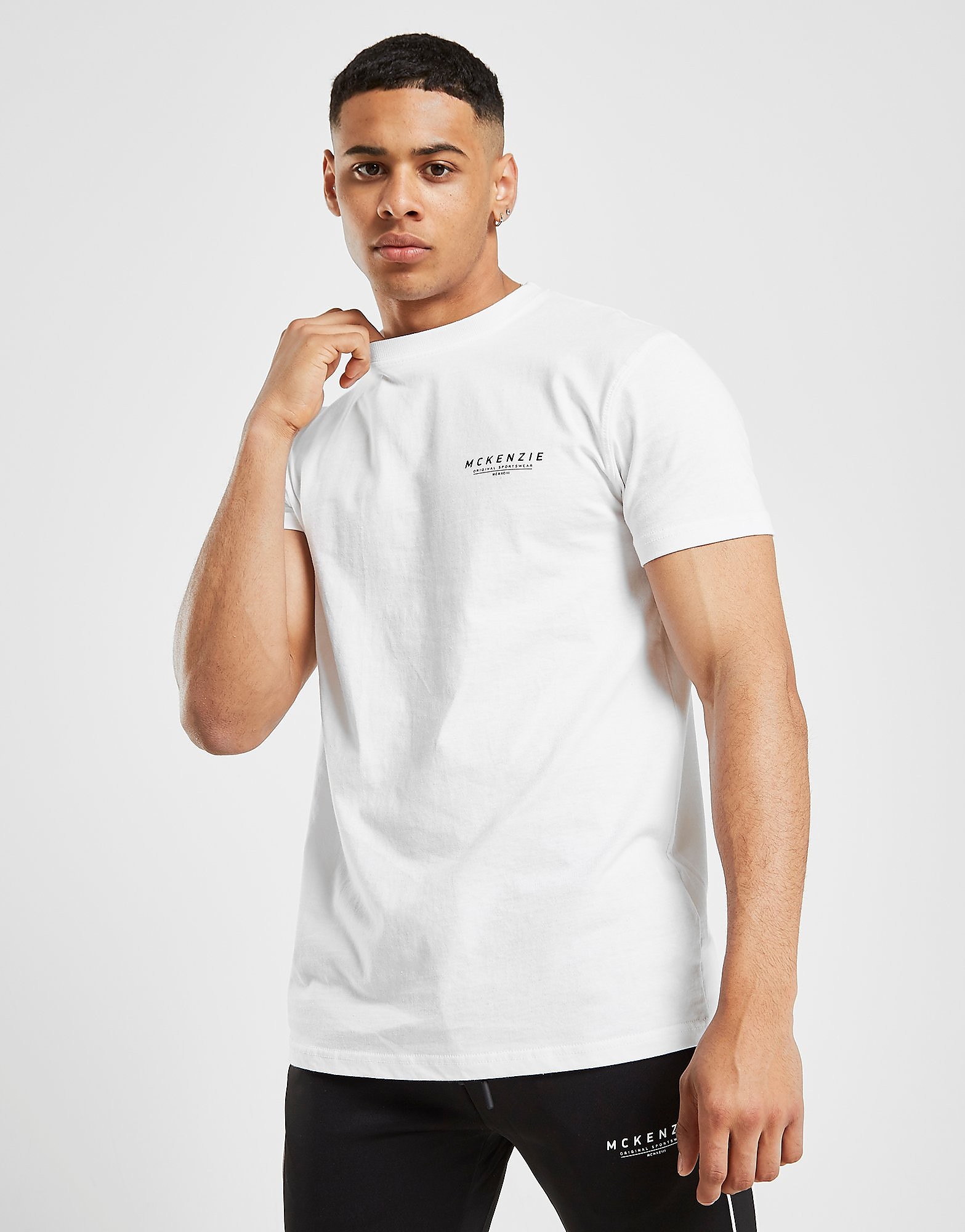 McKenzie Essential T-Shirt - Only at JD - White - Mens, White