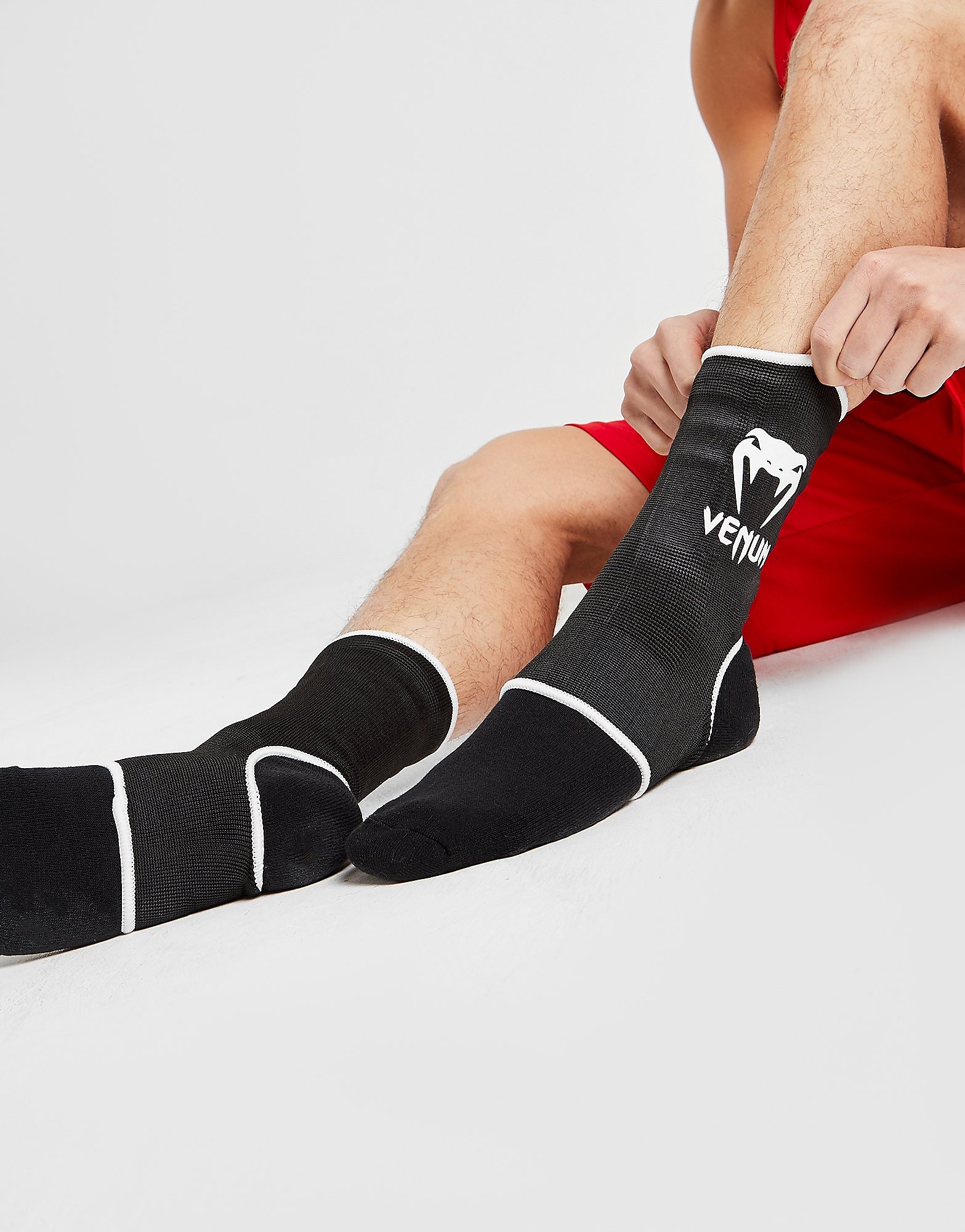 

Venum Pro Ankle Support - Black/White - Mens, Black/White
