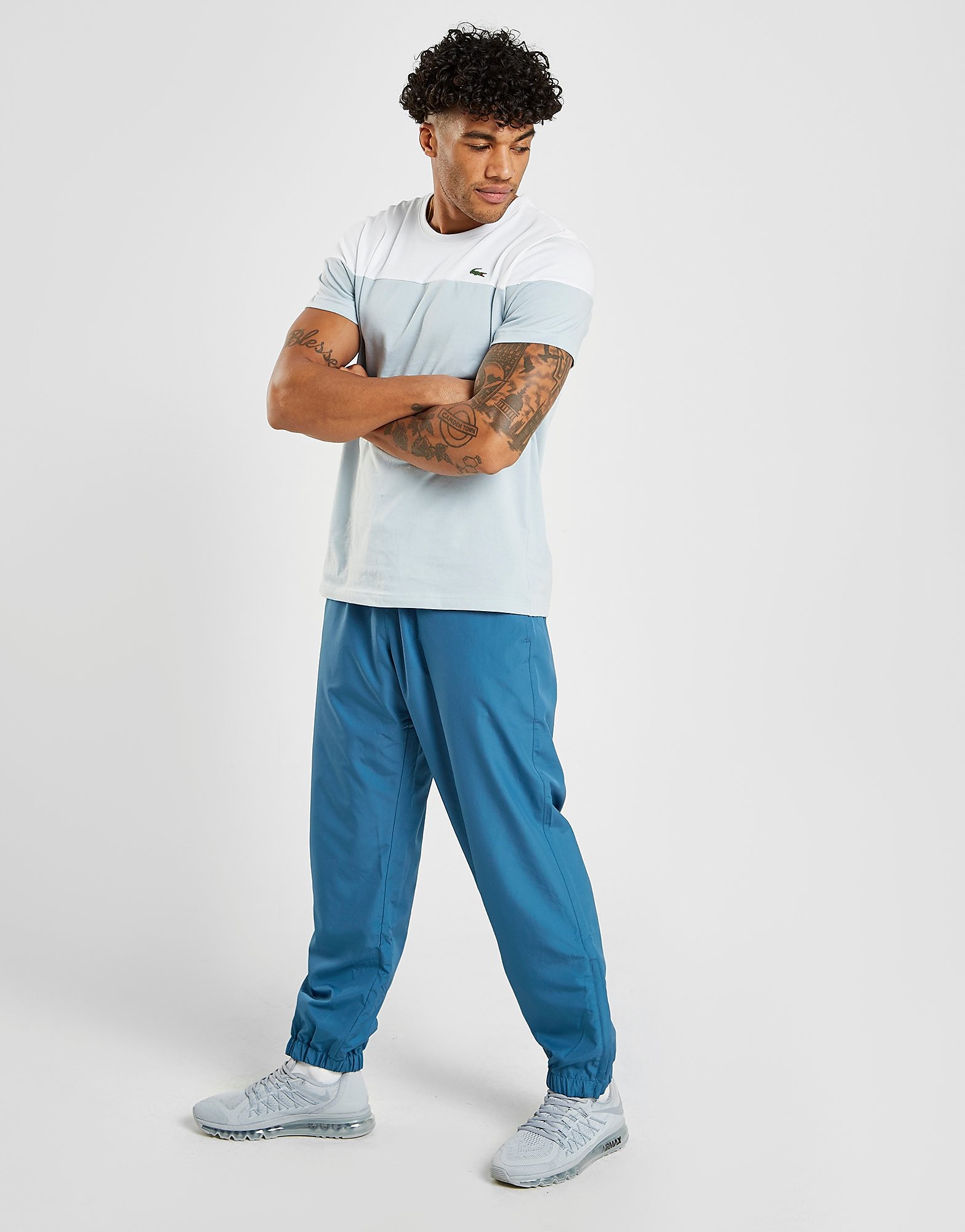Lacoste Guppy Track Pants Heren Blauw lacoste kopen in de aanbieding