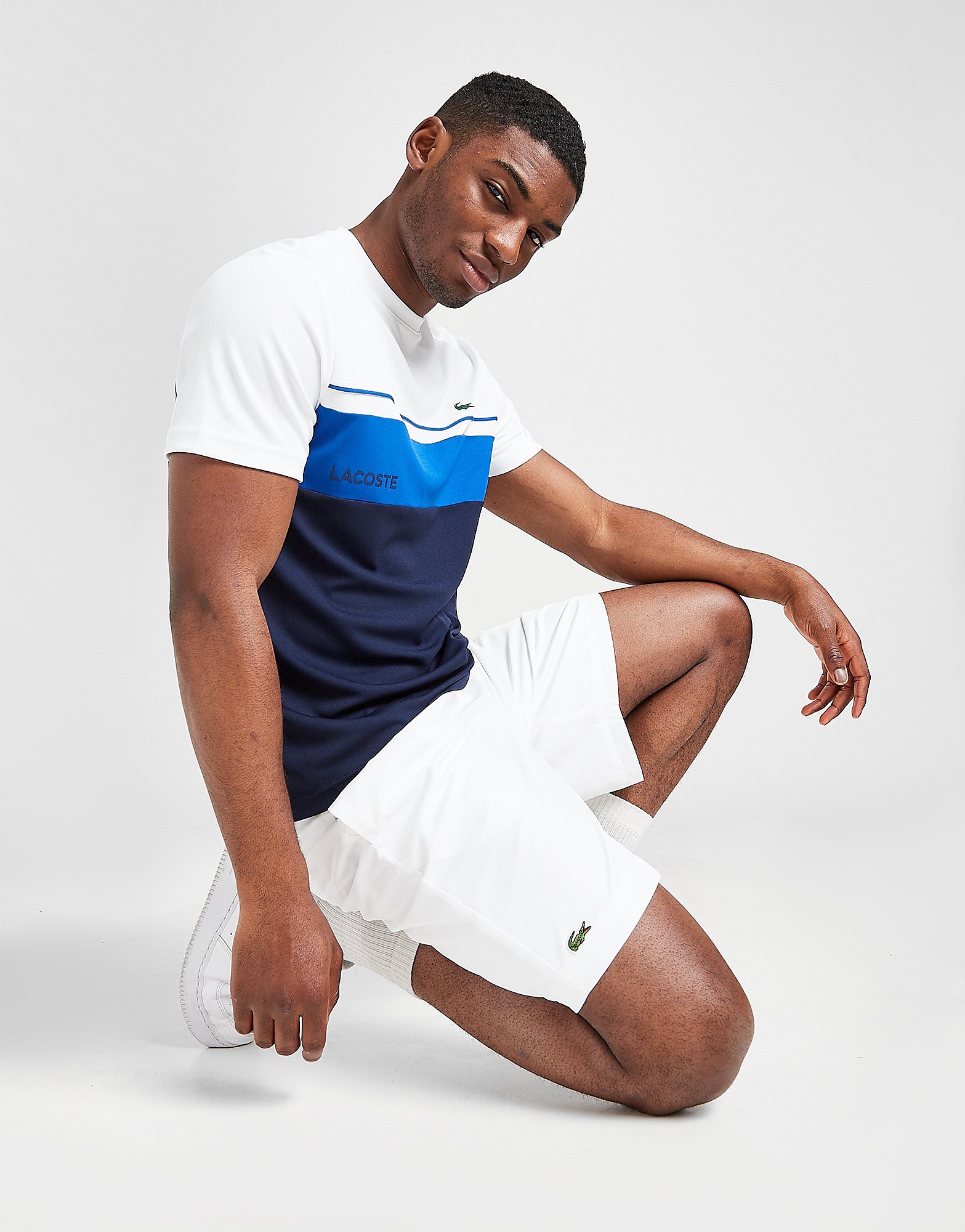 

Lacoste Fleece Core Shorts - White - Mens, White