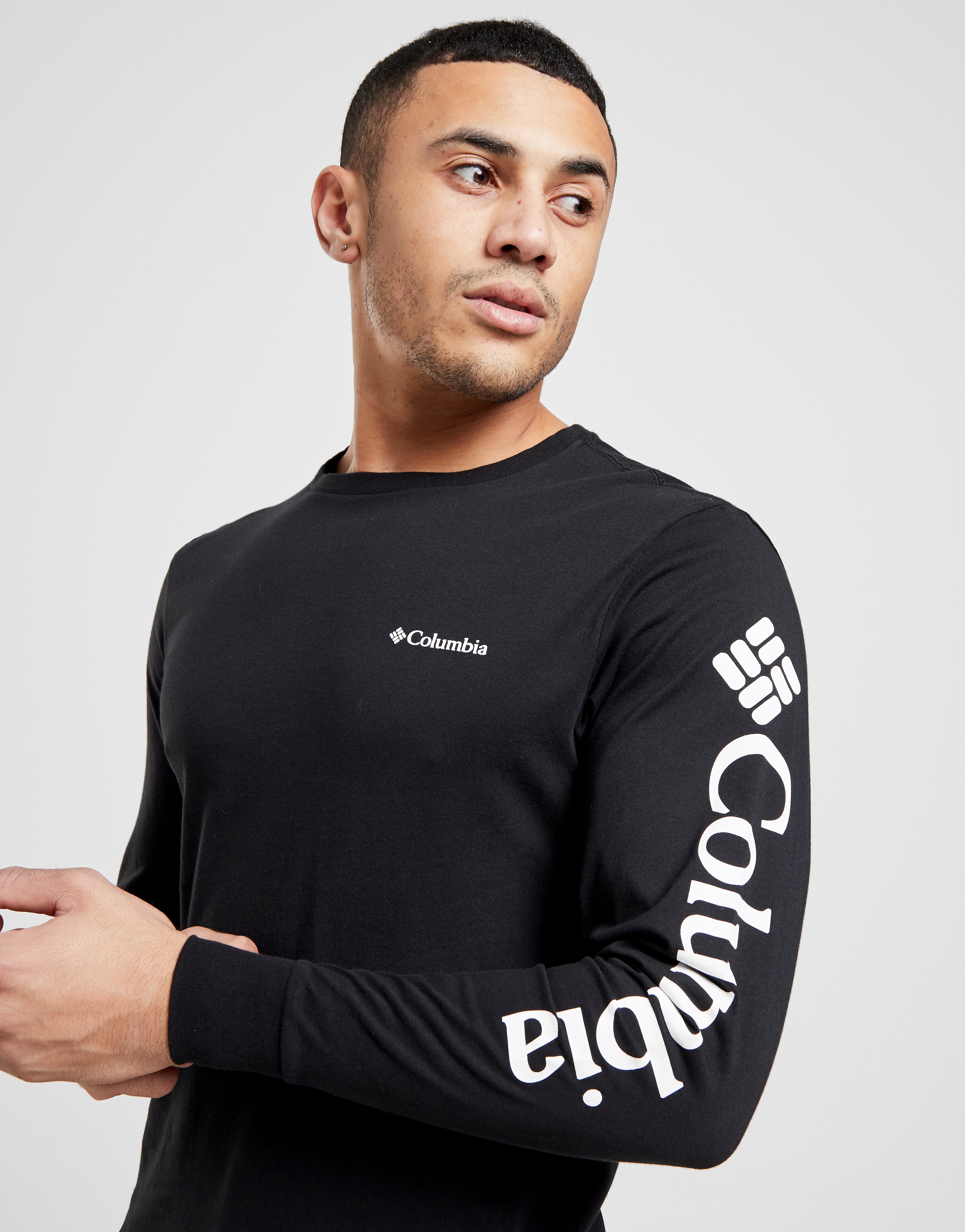 

Columbia North Cascades Long Sleeve T-Shirt - Black - Mens, Black