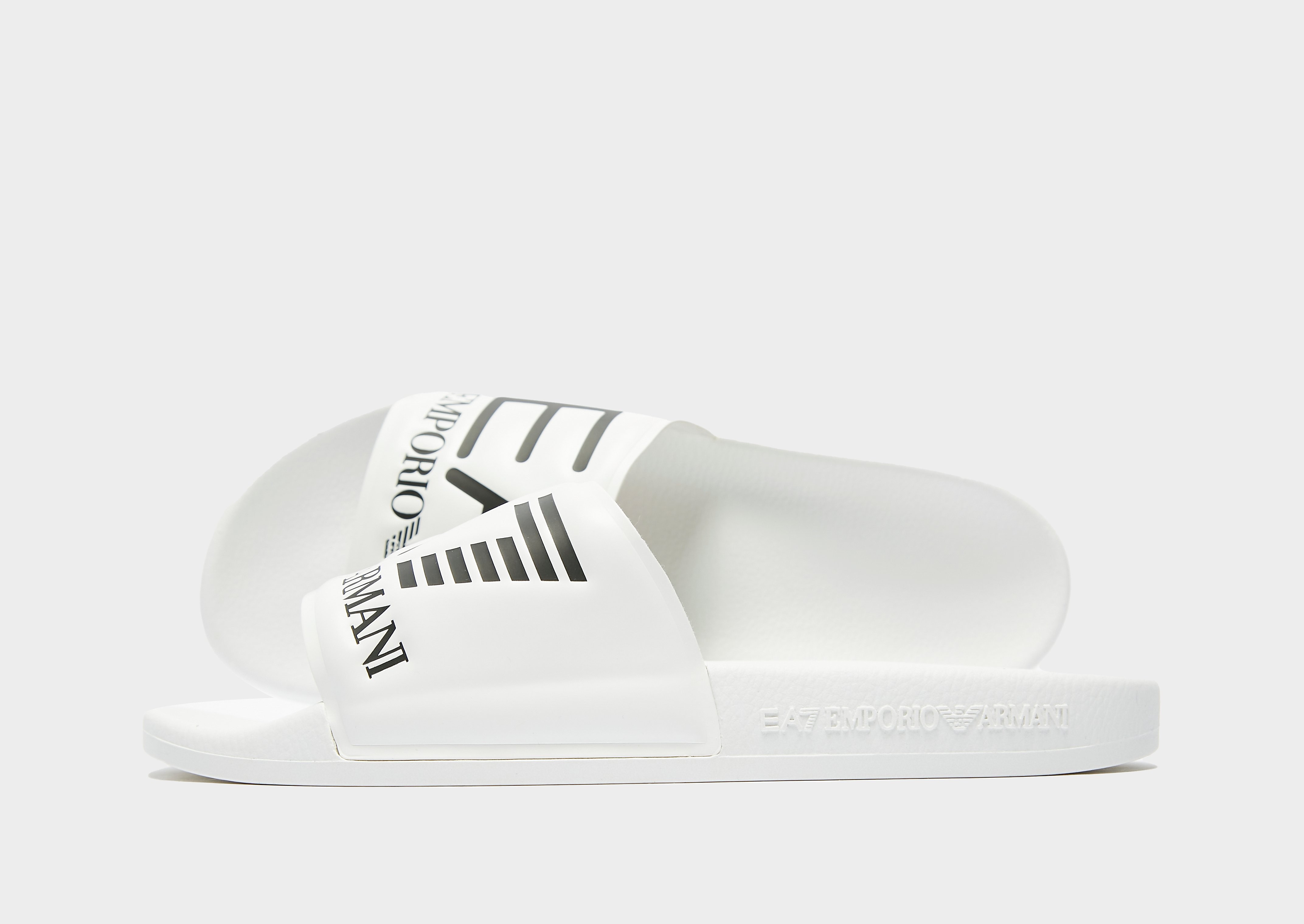 

Emporio Armani EA7 Vis Slides - White/White, White/White