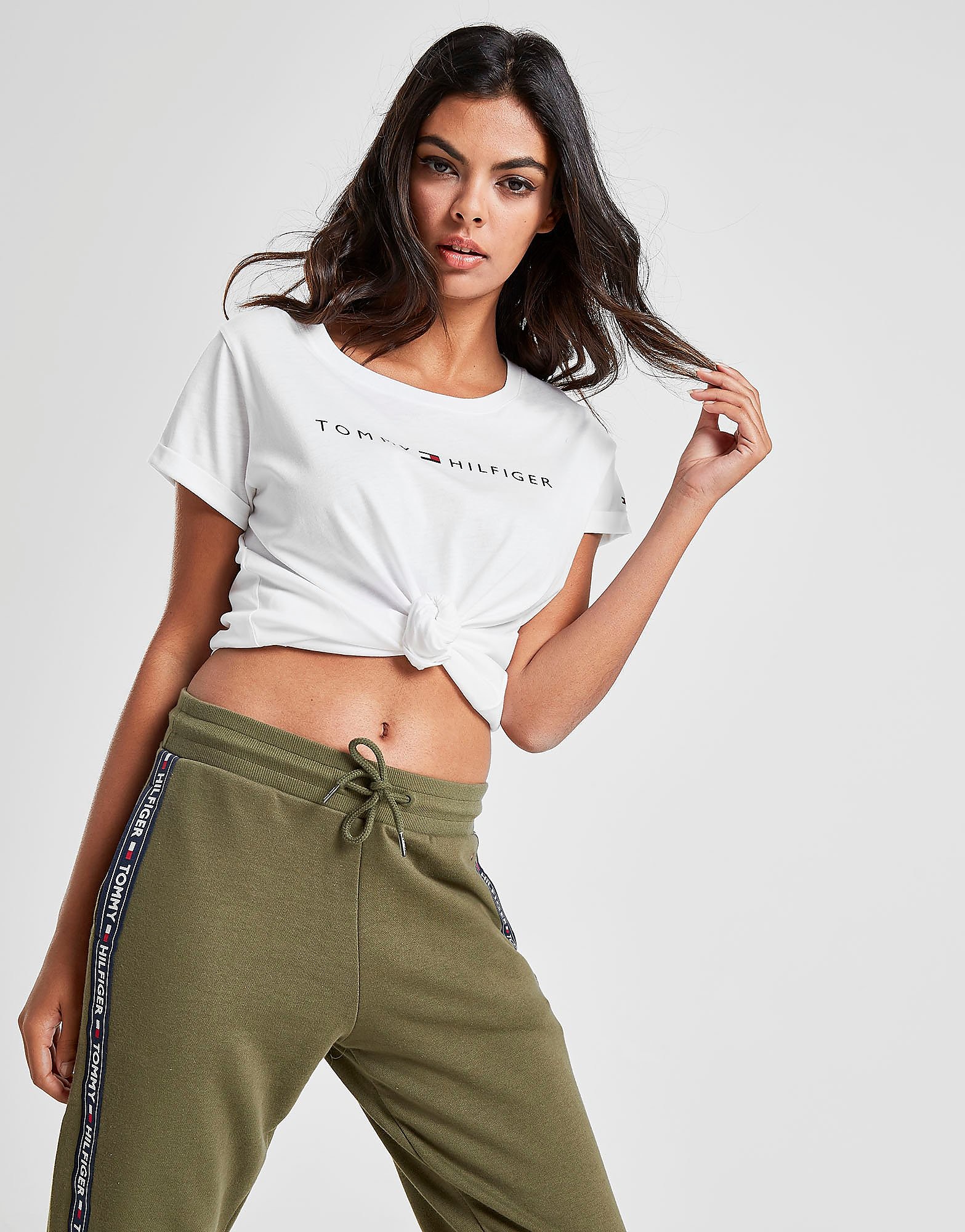 

Tommy Hilfiger Original T-Shirt - White - Womens, White
